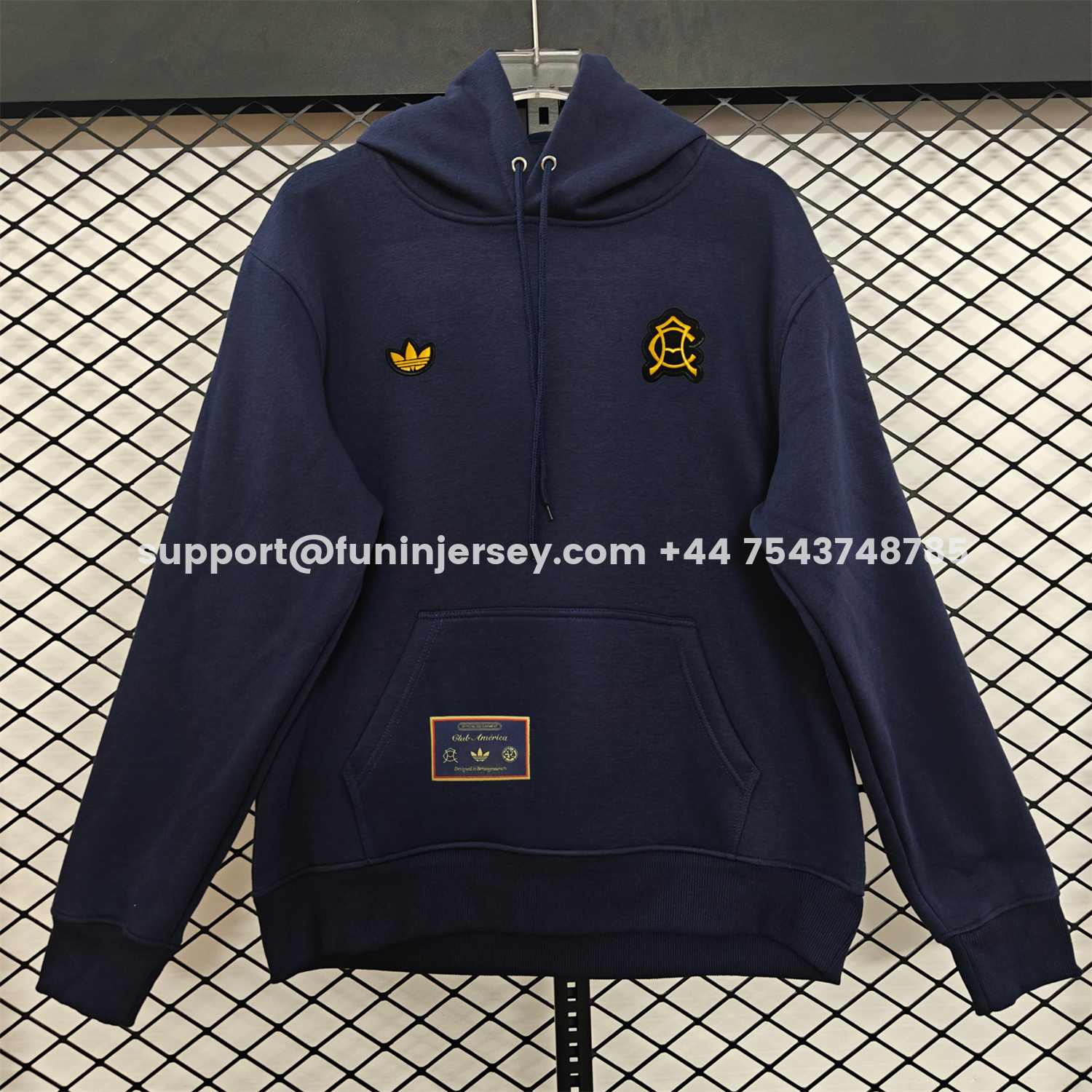 Funinjersey-Club América 25-26 Originals Terrace Icon Unisex Pullover Hoodie