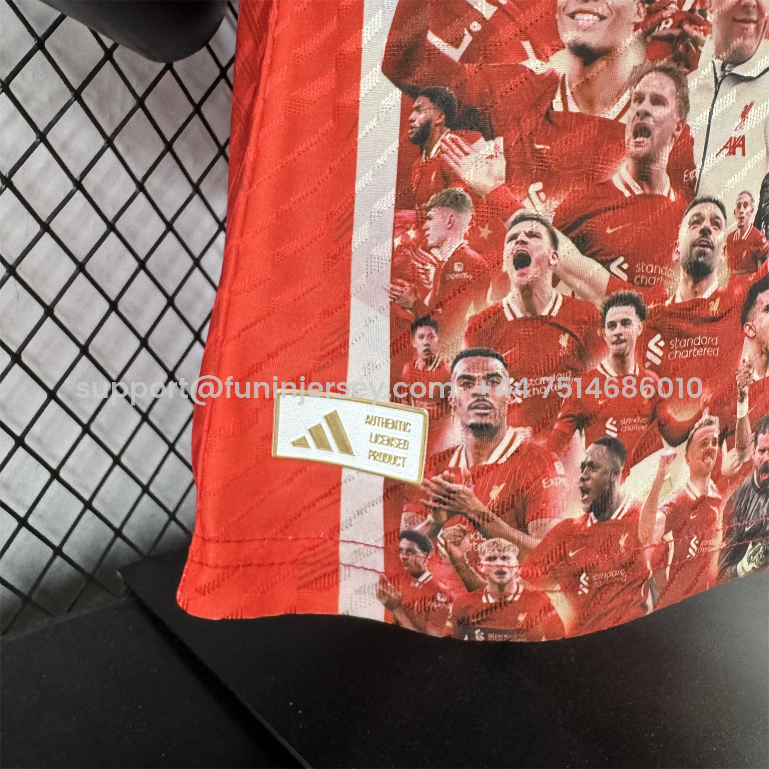 Funinjersey-Liver.pool 25-26 20 Times Champions Red Jersey - Player Version