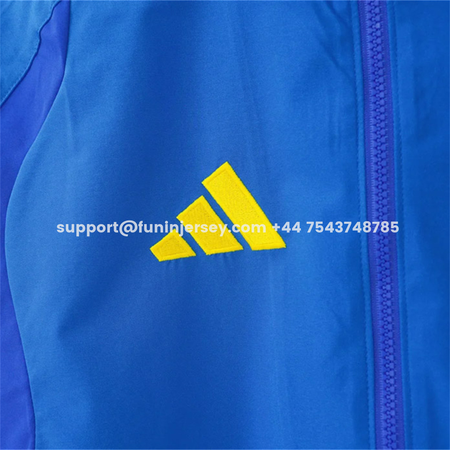 Funinjersey-Colombia 2026 Blue Windbreaker Jacket
