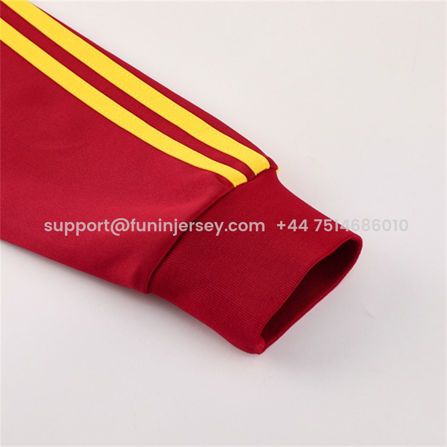 Funinjersey-Arsenal 25-26 Jacket Training Tracksuit - Red Jackets & Black Pants