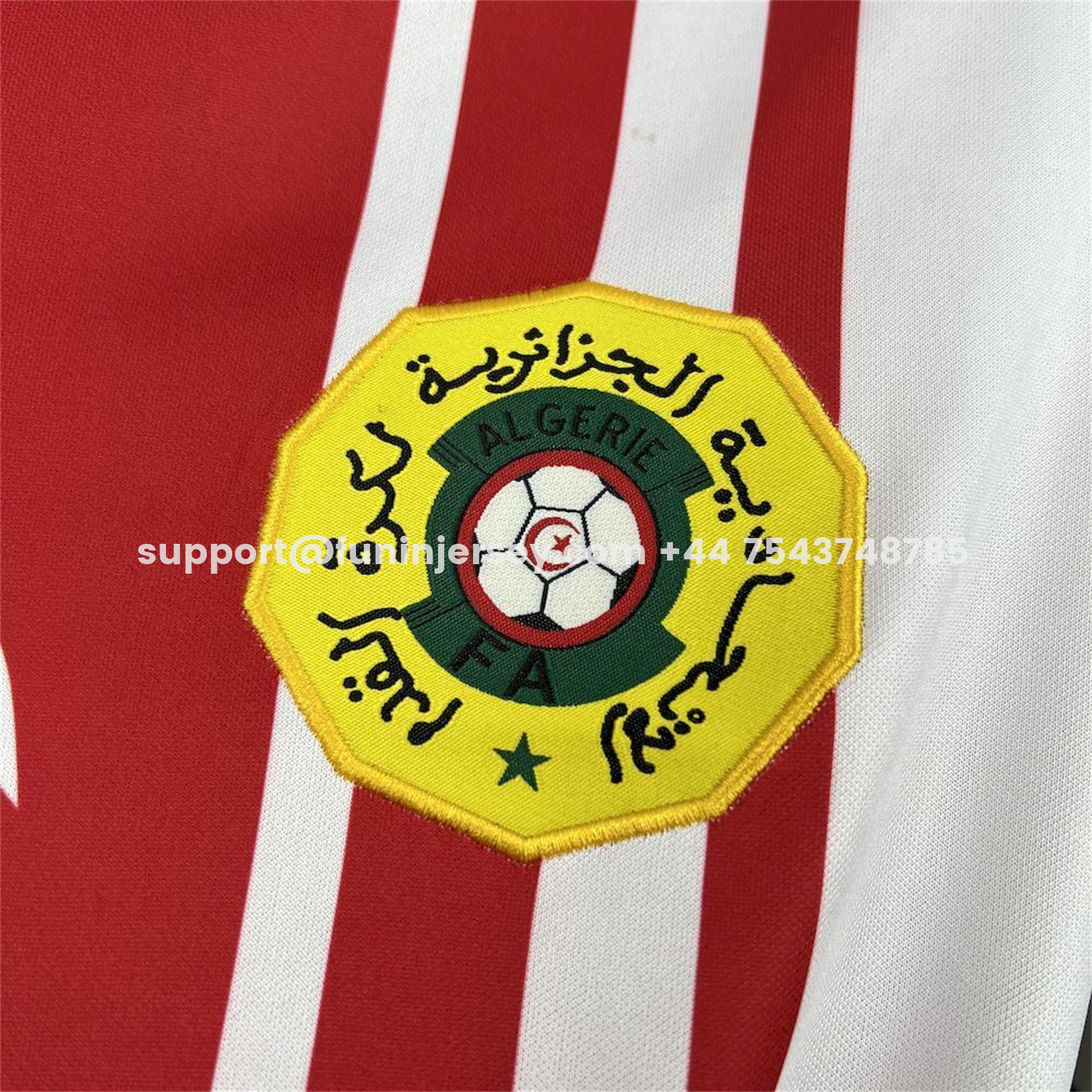 Funinjersey-Retro Algeria 1986 Away Jersey