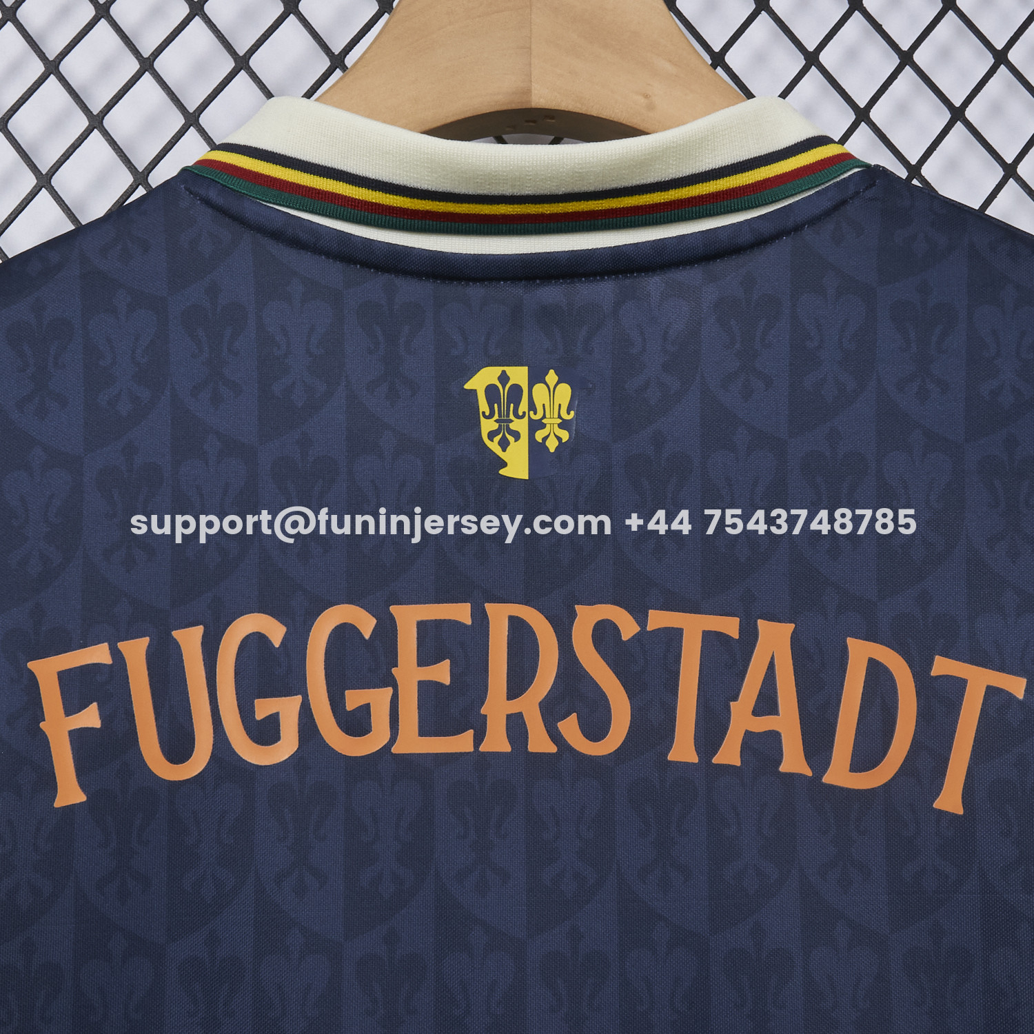 Funinjersey-Augsburg 25-26 Blue Goalkeeper Jersey - Fans Version