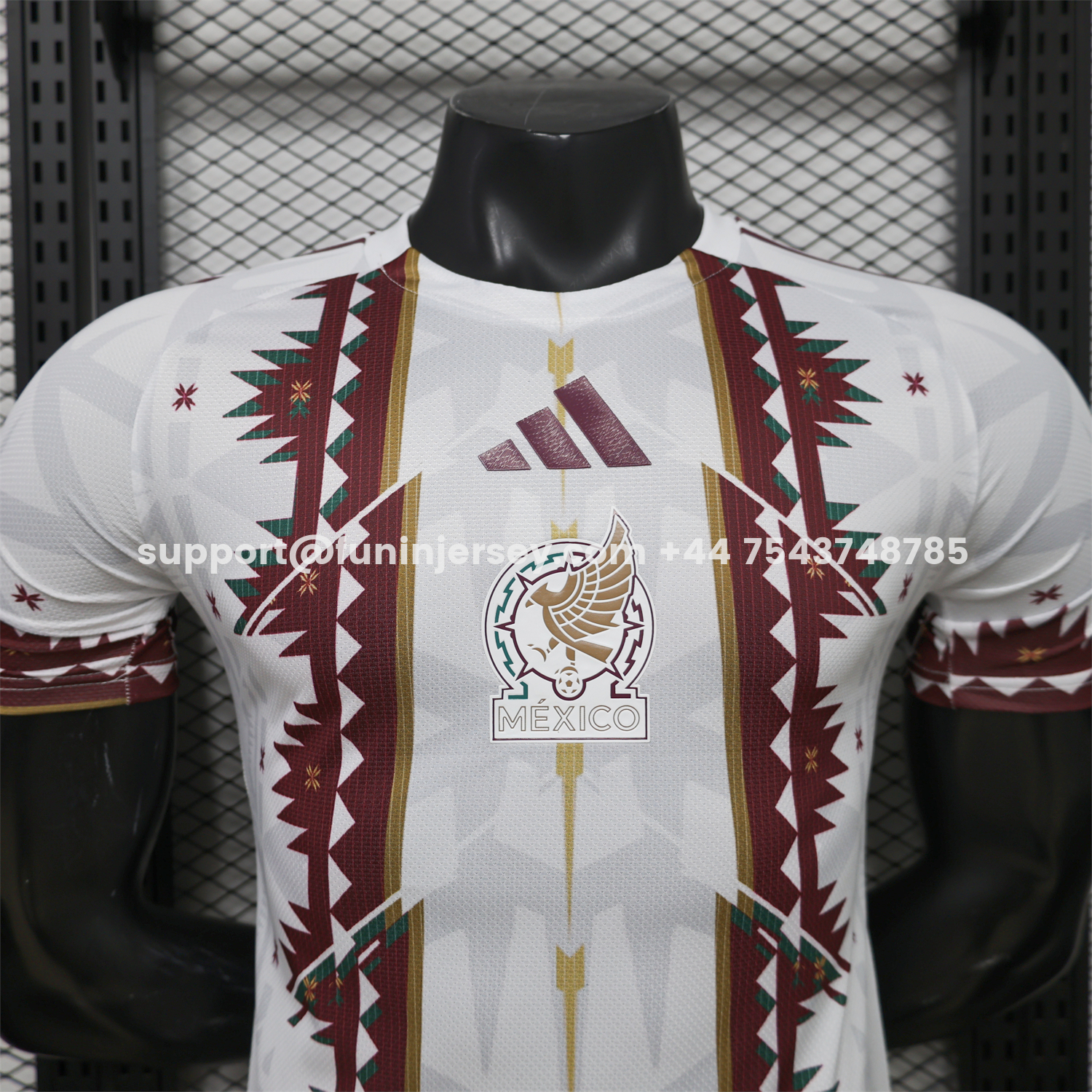 Funinjersey-Mexico 2026 Maya Pattern Special Jersey - Player Version