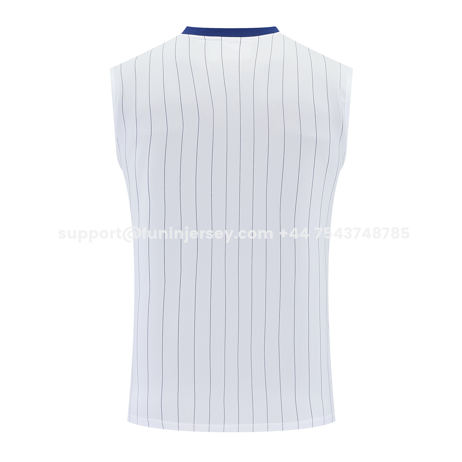 Funinjersey-Roma 25-26 Retro Style Vest Training Set - White With Red Details Top & Pants