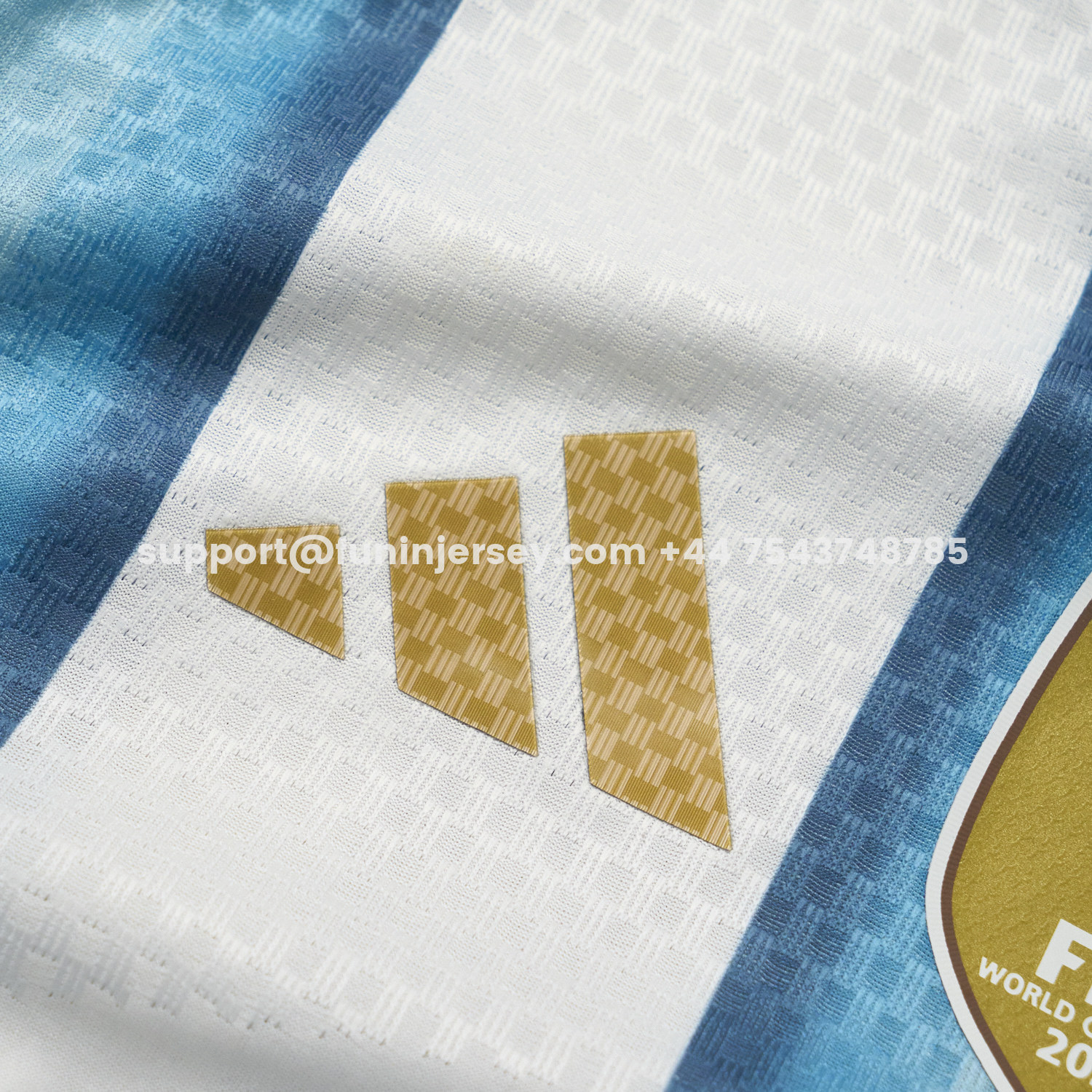 Funinjersey-Argentina 2026 Home Blue White Jersey - Player Version
