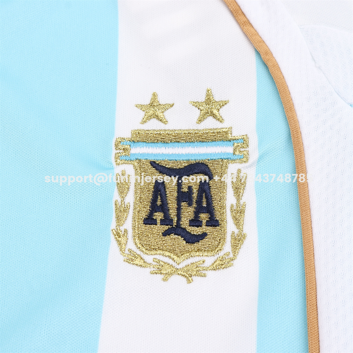 Funinjersey-Retro Argentina 2006 Home Kids Kit
