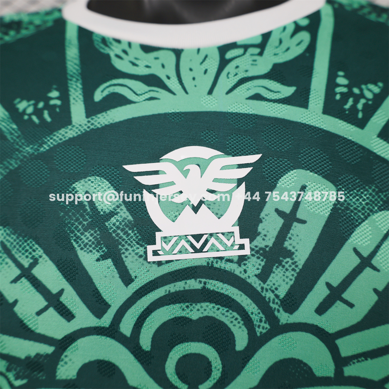 Funinjersey-Mexico 2026 Green Totem Special Jersey - Player Version