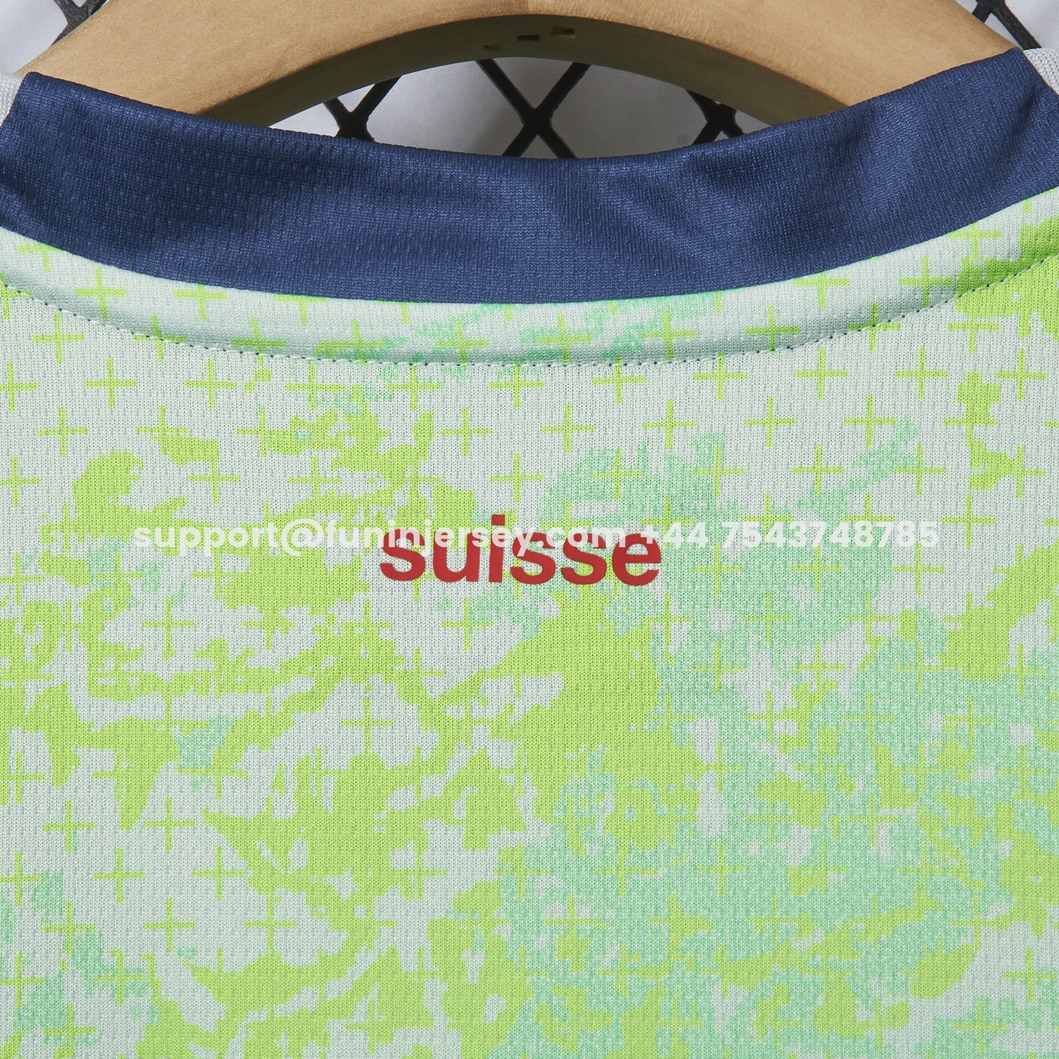 Funinjersey-Switzerland 2026 Away Green Jersey - Fans Version