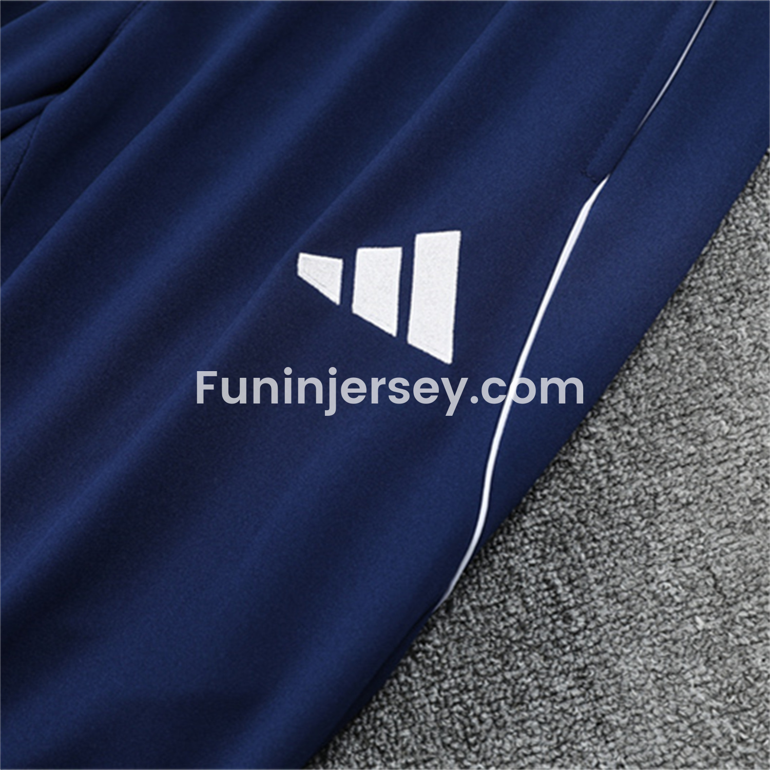 Funinjersey-Arsenal 25-26 Kid Long Sleeves Training Set - Colorful Camouflage Top & Royal Blue Pants