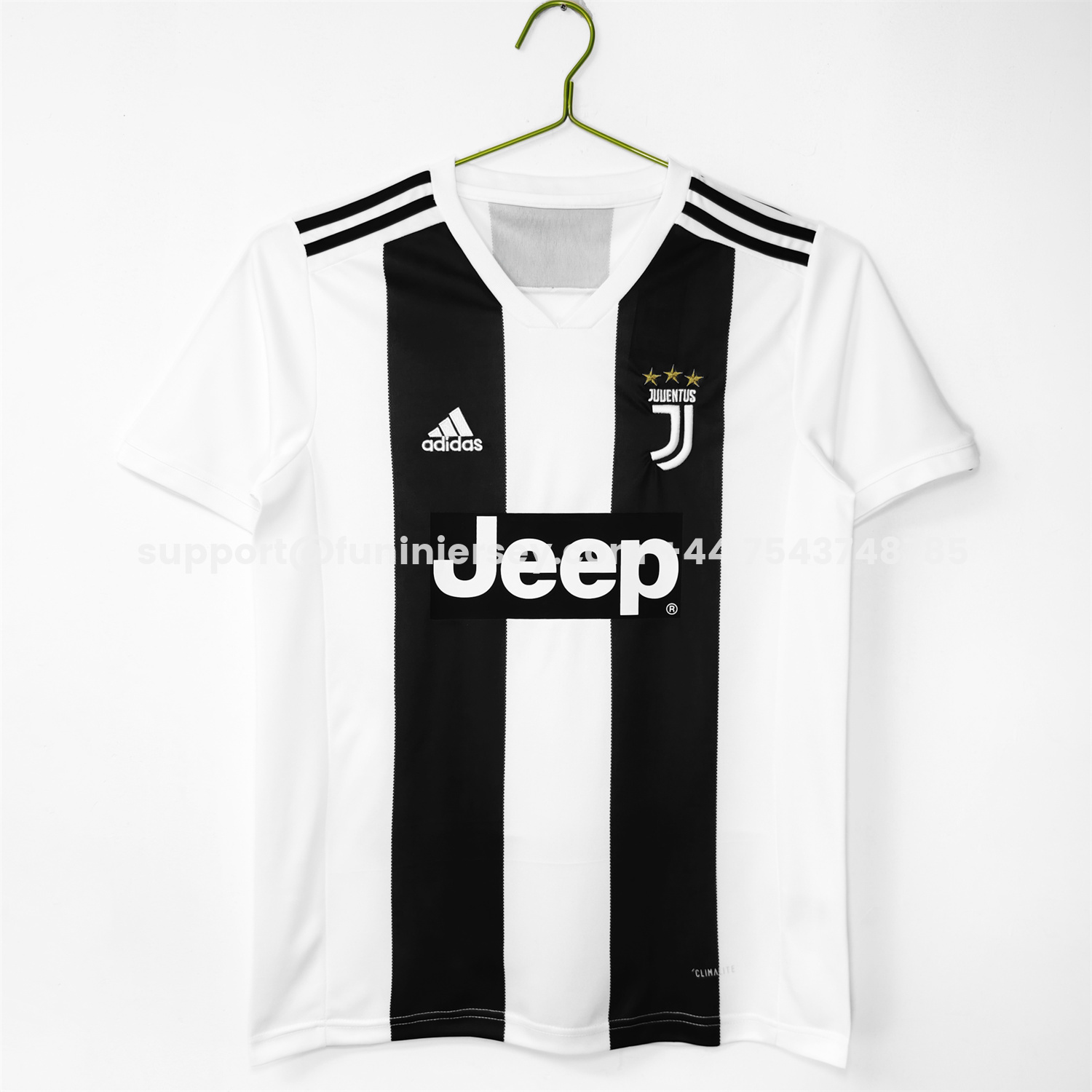 Funinjersey-Retro Juventus 2018-19 Home Jersey - Fans Version