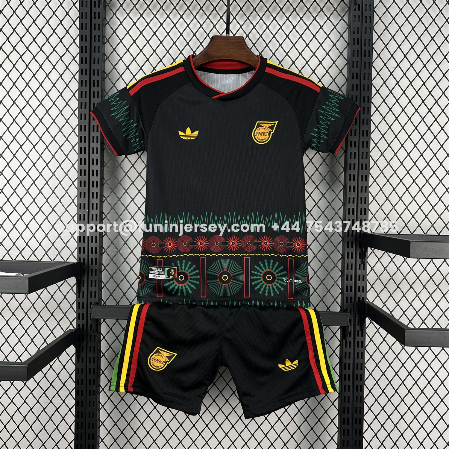 Funinjersey-Jamaica 2026 Away Kids Kit