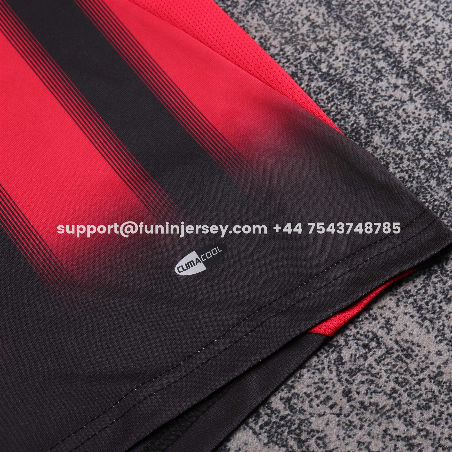 Funinjersey-Retro AC Milan 2004-05 Home Kids Kit