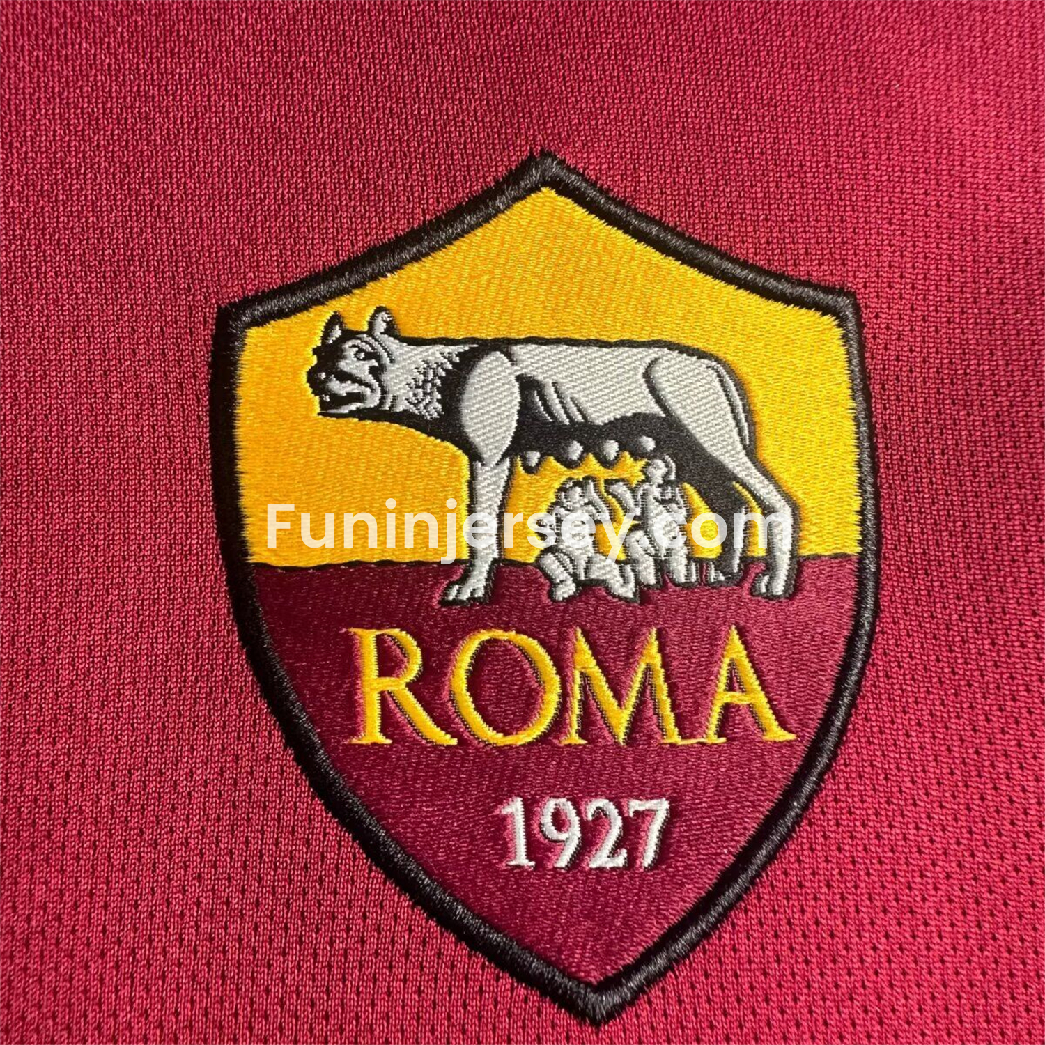 Funinjersey-Retro Roma 2017-18 Home Long Sleeves Jersey