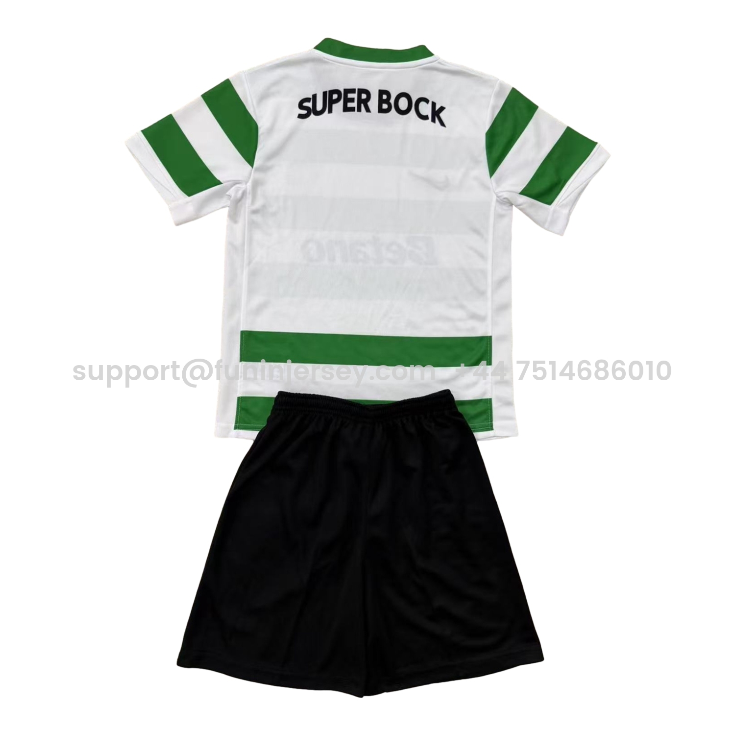 Funinjersey-Sporting CP 25-26 Home Men's Adult Jersey Set - Fans Version