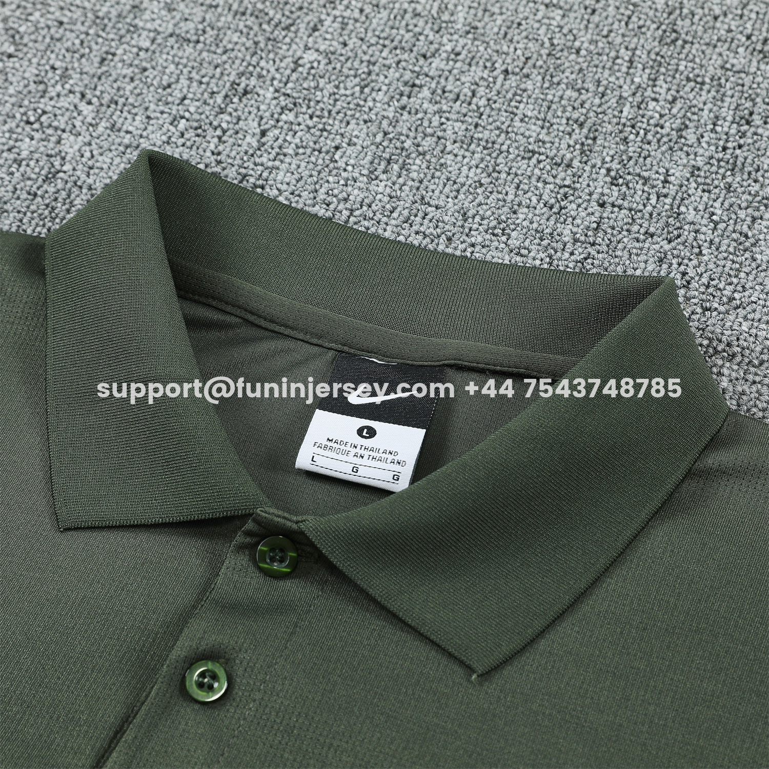 Funinjersey-C.H.E.L.S.E.A 25-26 POLO Short-Sleeve Training Set - Dark Green Top and Pants