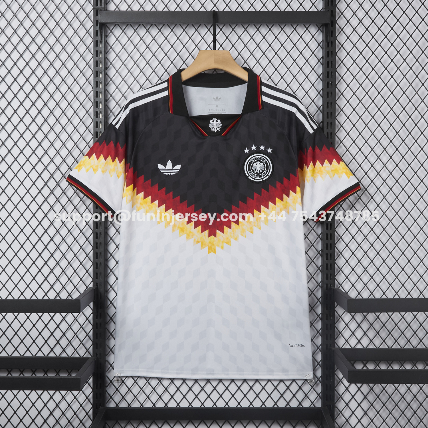 Funinjersey-Germany 2026 Black And White V-Shaped Design Special Jersey - Fans Version