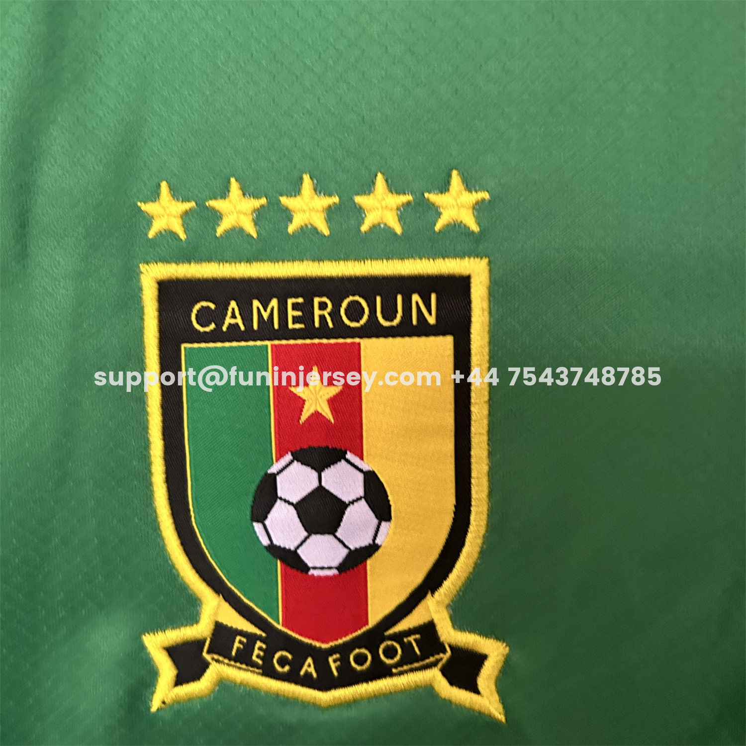 Funinjersey-Cameroon 25-26 Home Jersey - Fans Version