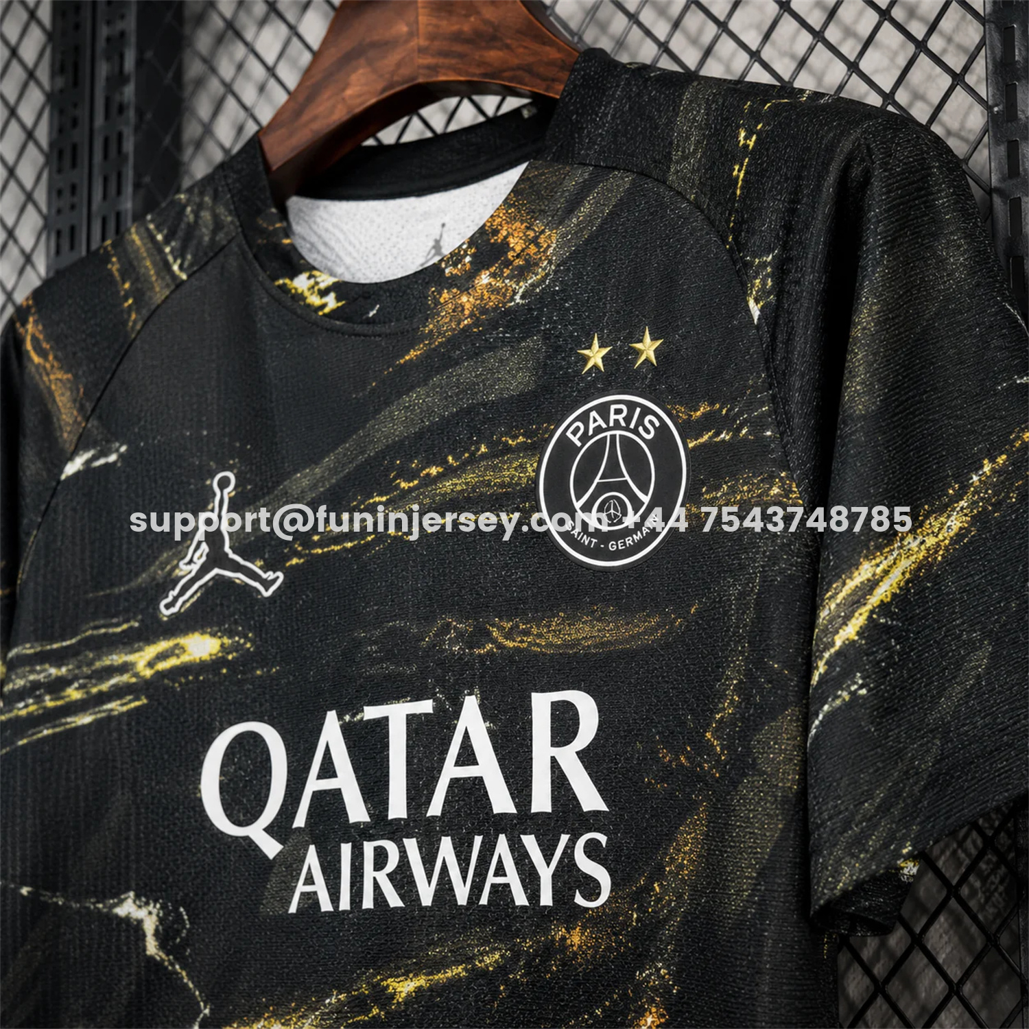 FUN-Funinjersey-【Champion 26 Font】Paris Saint-Germain PSG 25-26 Night Version Fifth Jersey - Fans Version