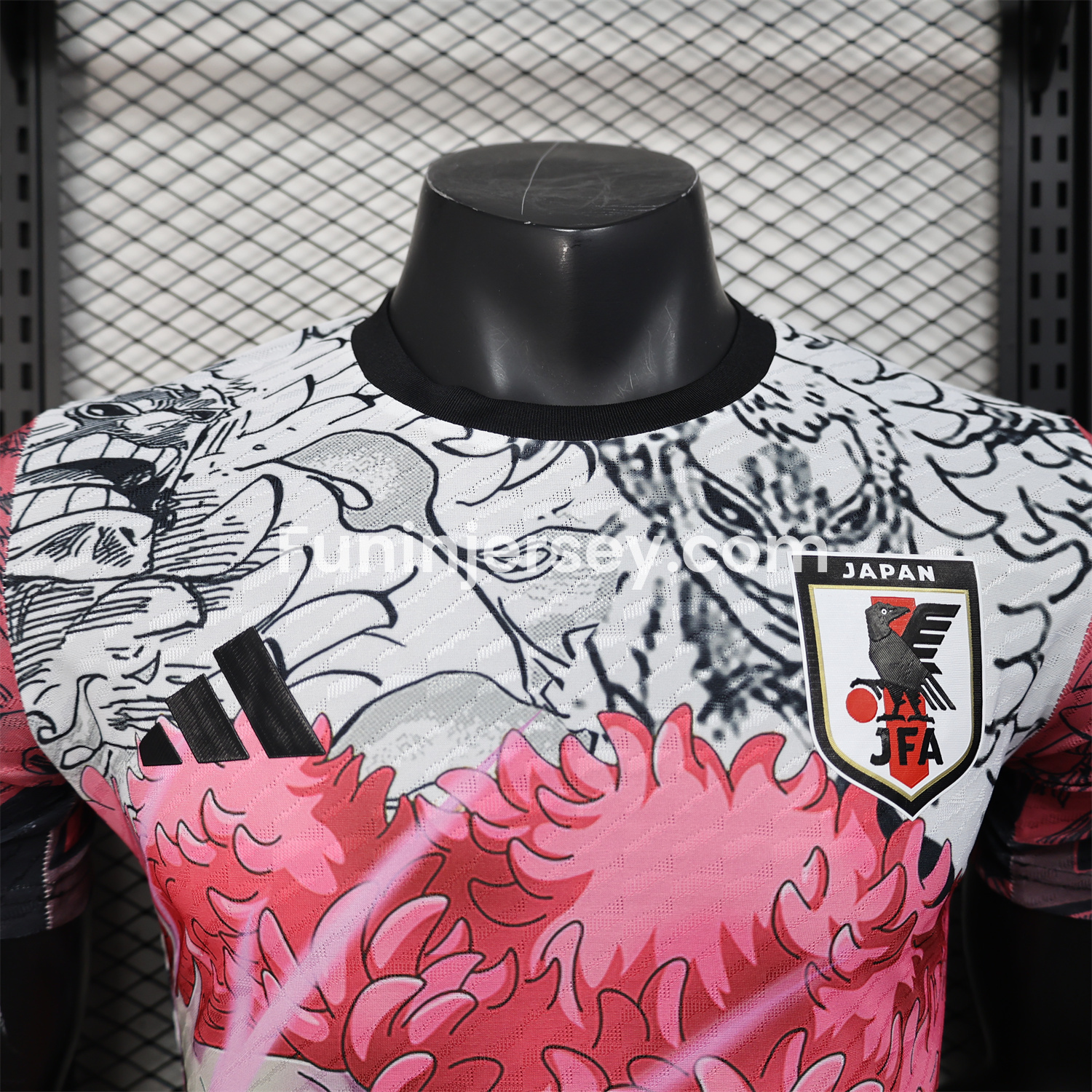 Funinjersey-Japan 25-26 Donquixote Doflamingo Pink & White Special Jersey - Player Version