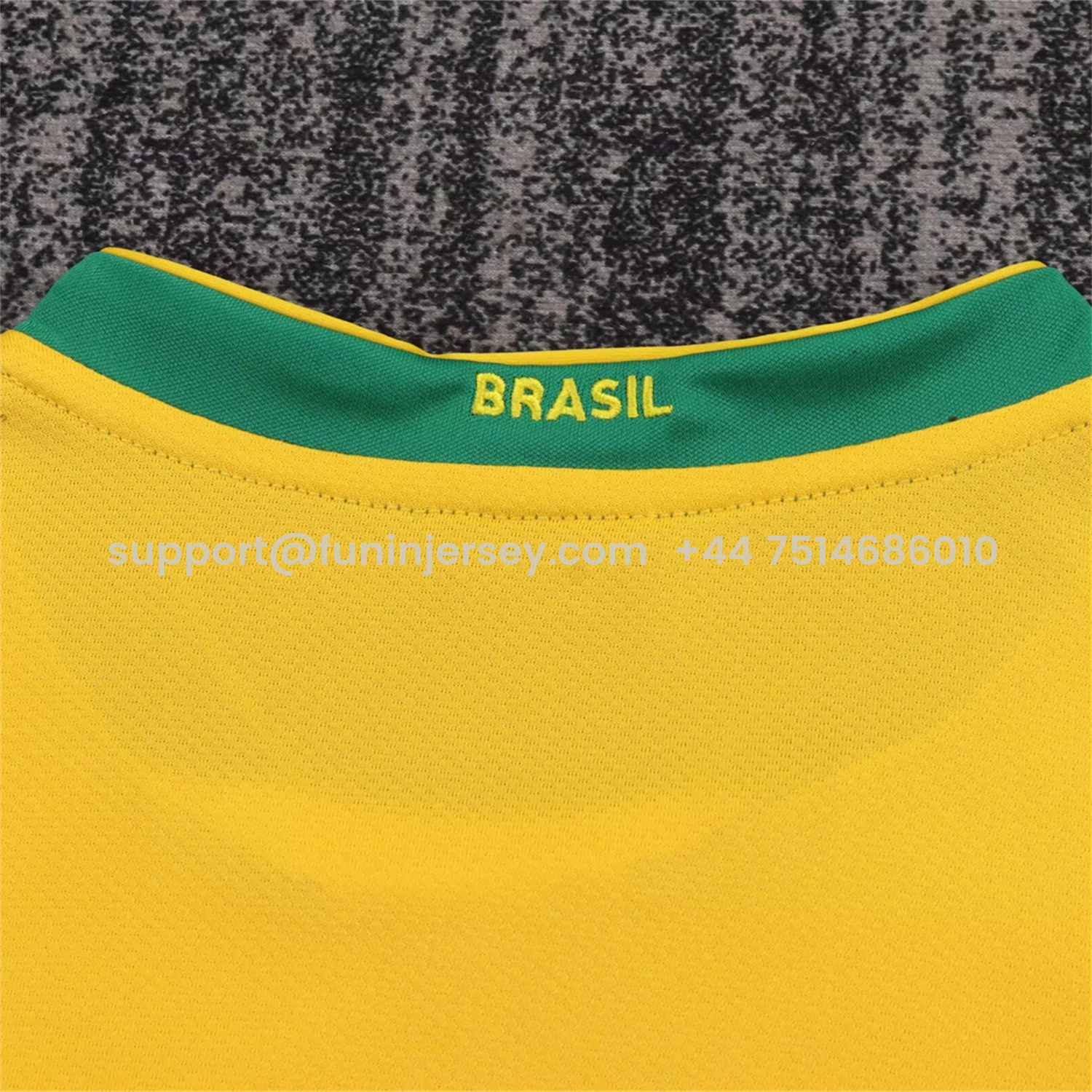 Funinjersey-Retro Brazil 2006 Home Kids Kit