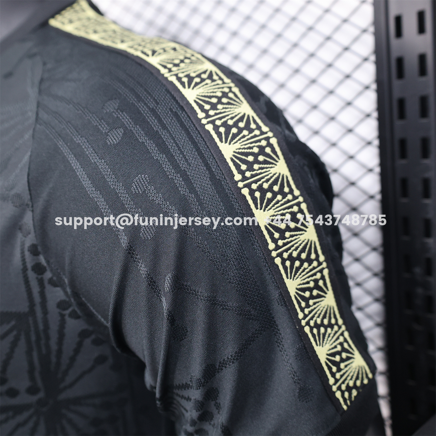 Funinjersey-Mexico 2025 Gold Cup Black Special Edition Jersey - Player Version