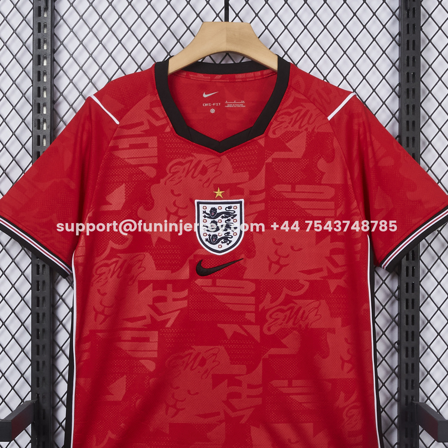 Funinjersey-England 2026 Away Jersey - Fans Version