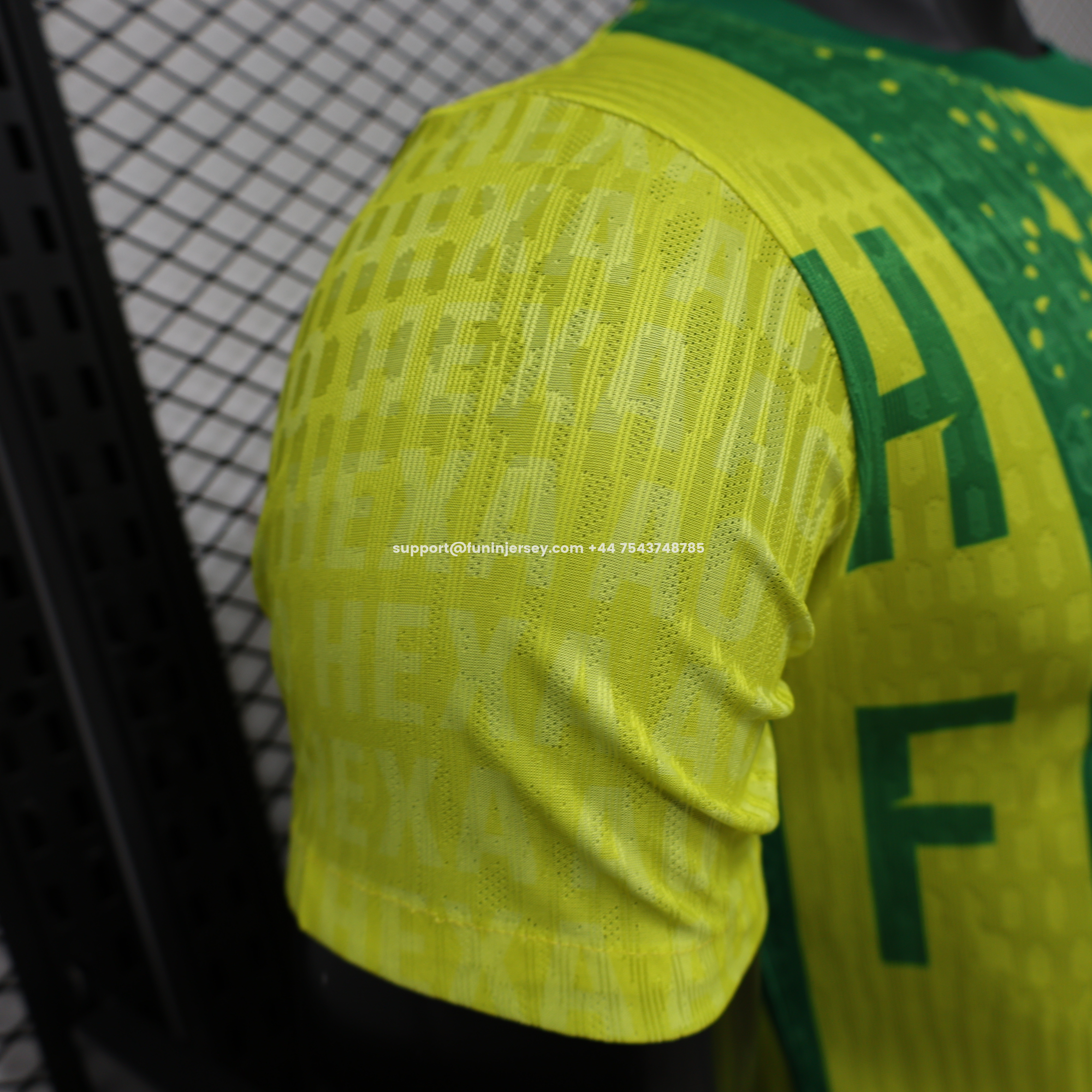 Funinjersey-Brazil 2026 Yellow And Green Special Jersey - Player Version