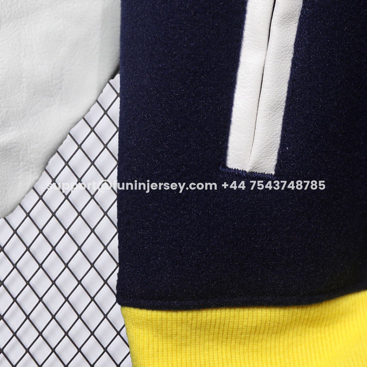 Funinjersey-Real Madrid 25-26 Warm Windbreaker Jacket - Dark Blue And White