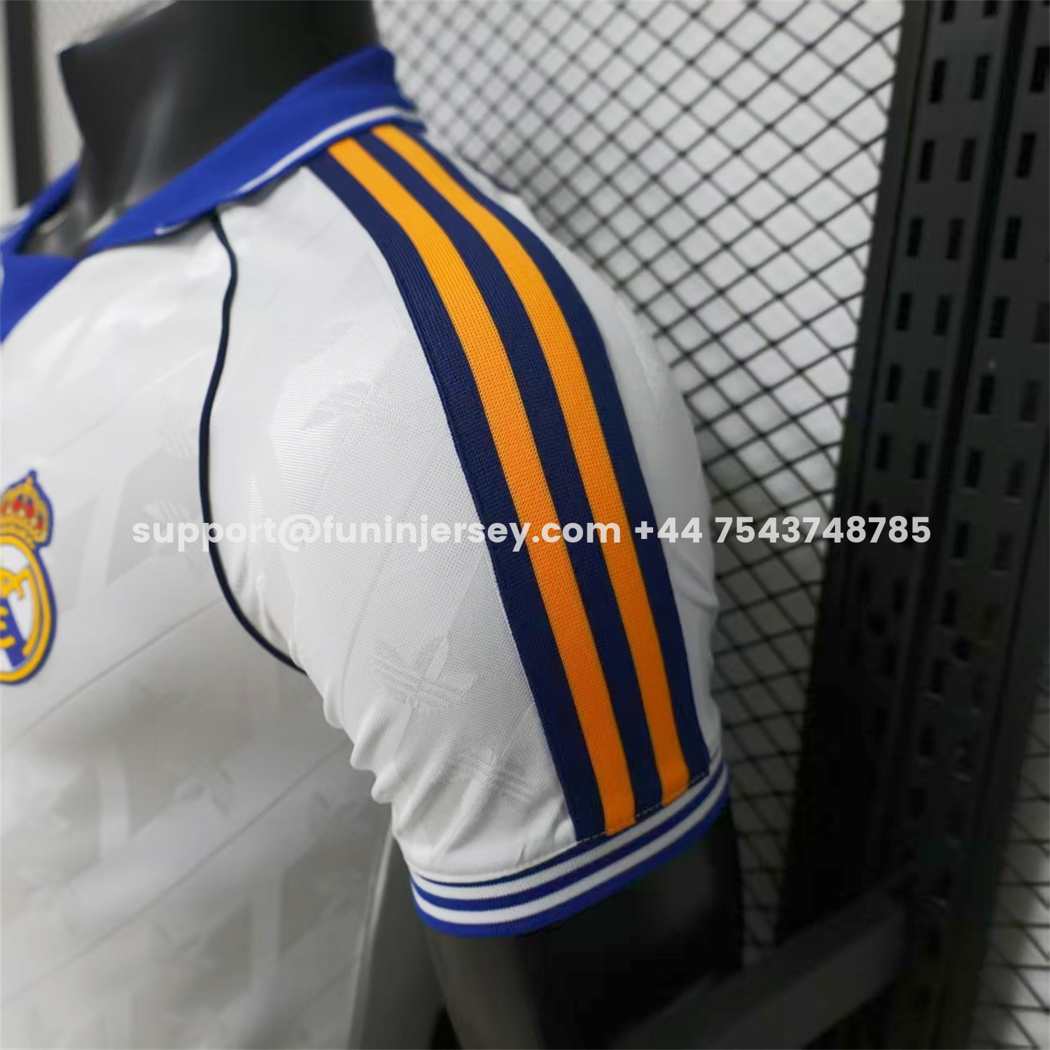 Funinjersey-Real Madrid 25-26 Retro Style White Special Jersey - Player Version