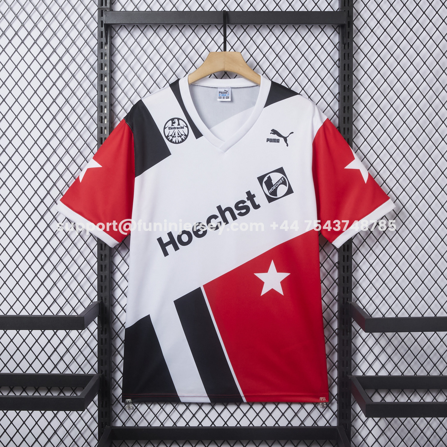 Funinjersey-Retro Frankfurt 1990-91 Away Jersey