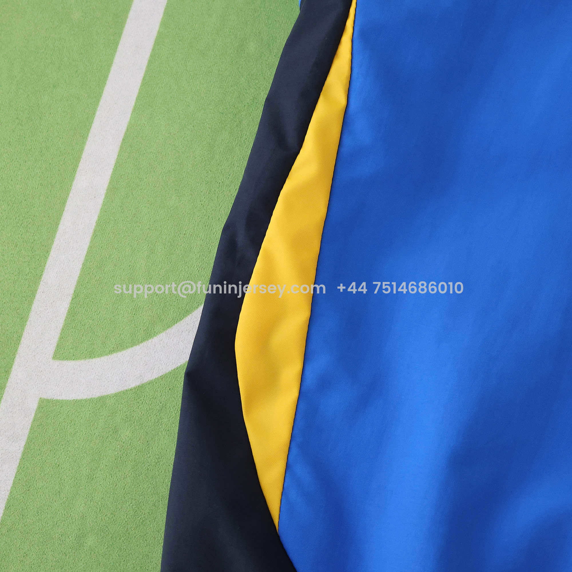 Funinjersey-Club América 25-26 Throwback Double Sided Reversible Windbreaker - Blue & Black