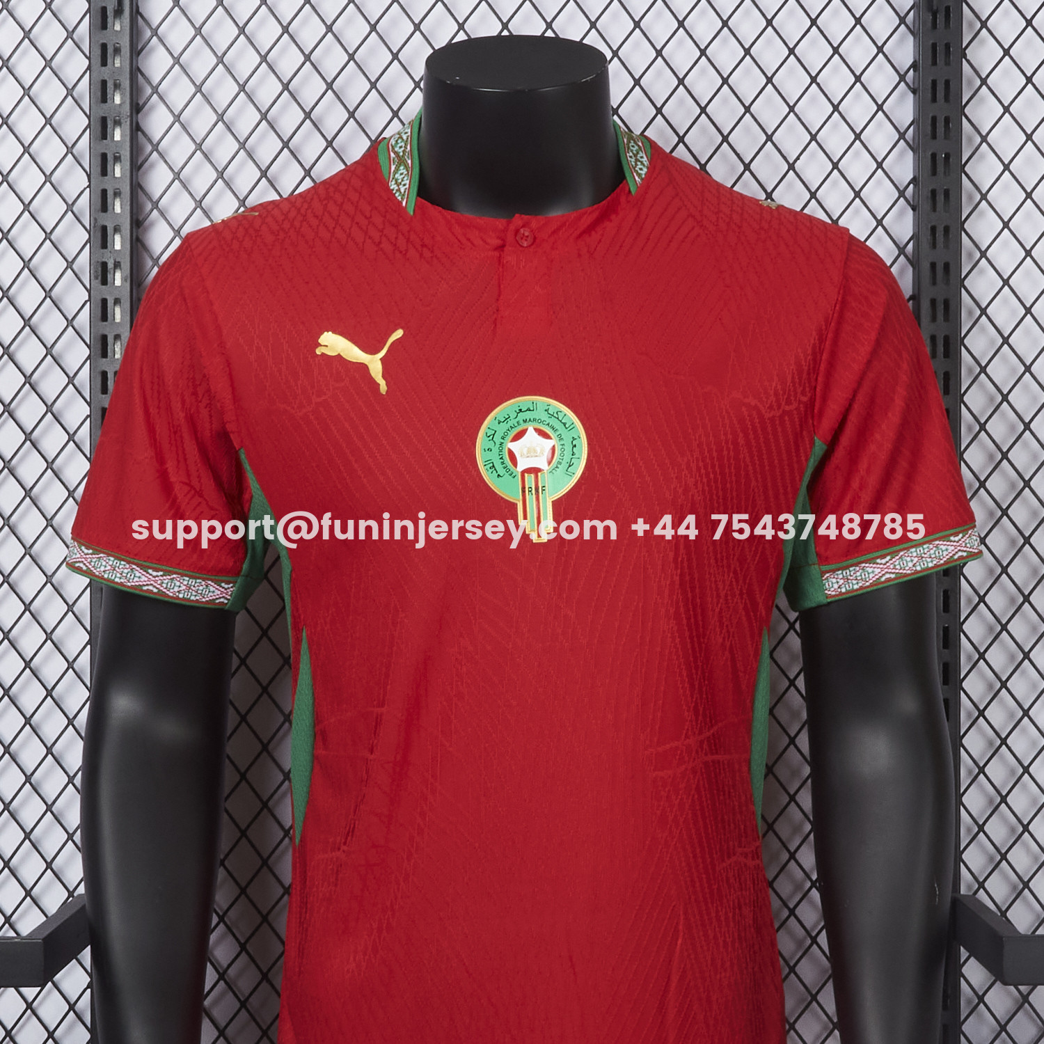 Funinjersey-Morocco 2026 Home Jersey - Player Version