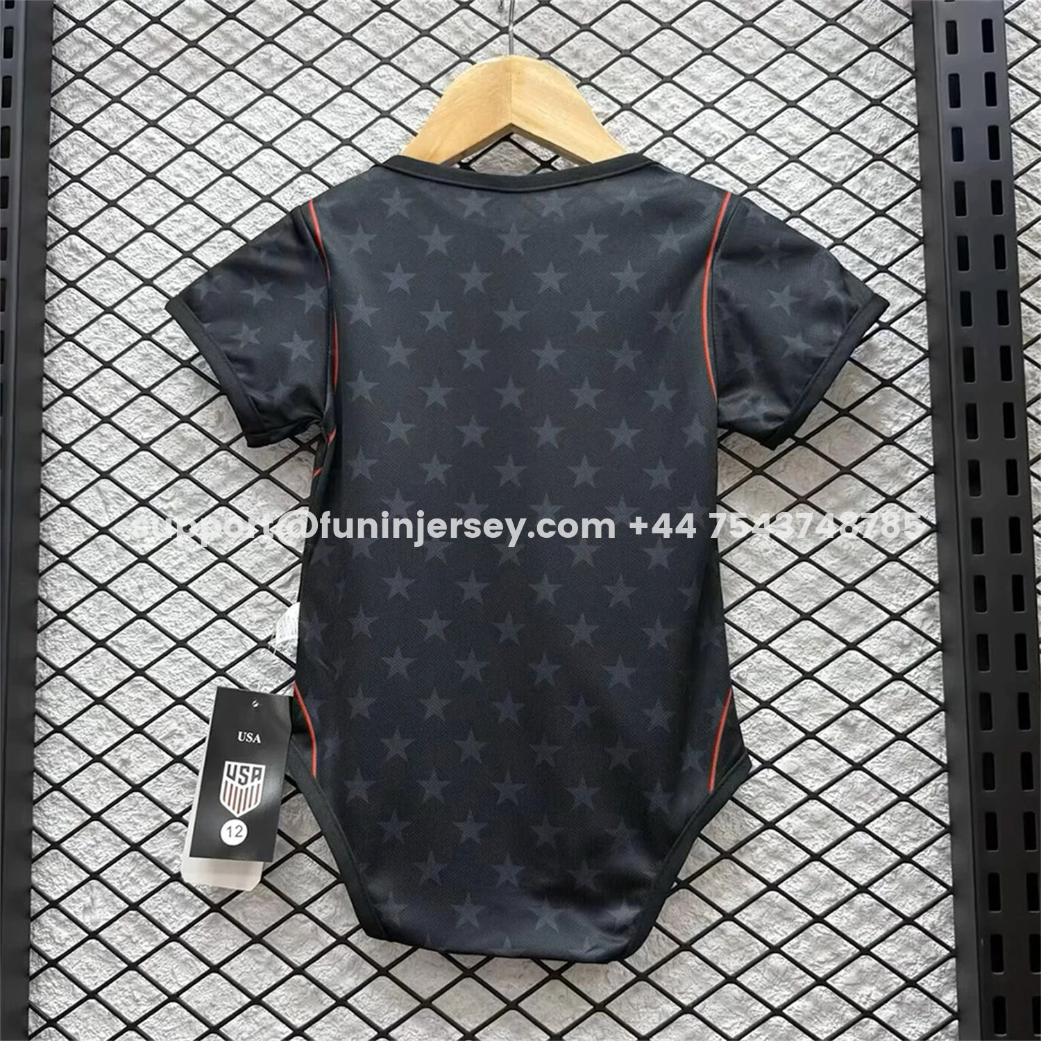 Funinjersey-United States USA 2026 Away Baby Crawling Suit