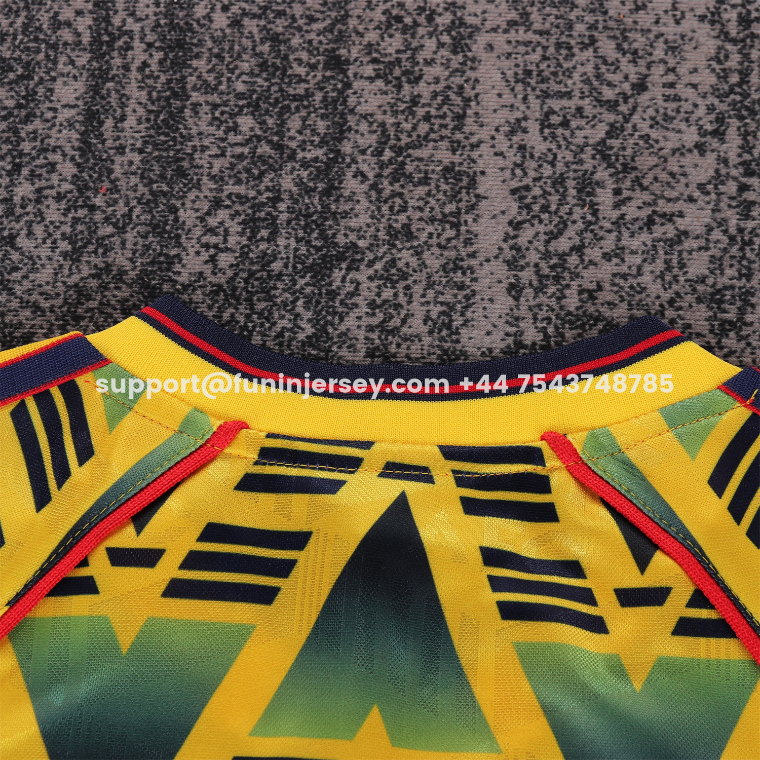 Funinjersey-Retro Arsenal 1991-93 Away Kids Kit