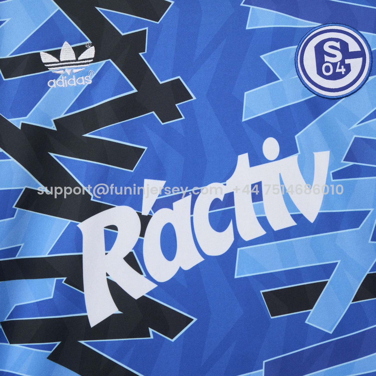 Funinjersey-Retro Schalke 04 1992-93 Home Jersey