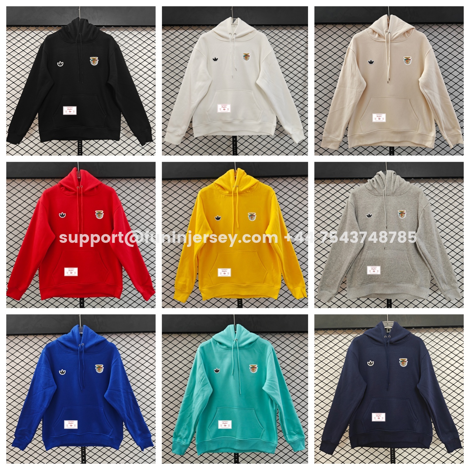 Funinjersey-Benfica 25-26 Originals Terrace Icon Unisex Pullover Hoodie