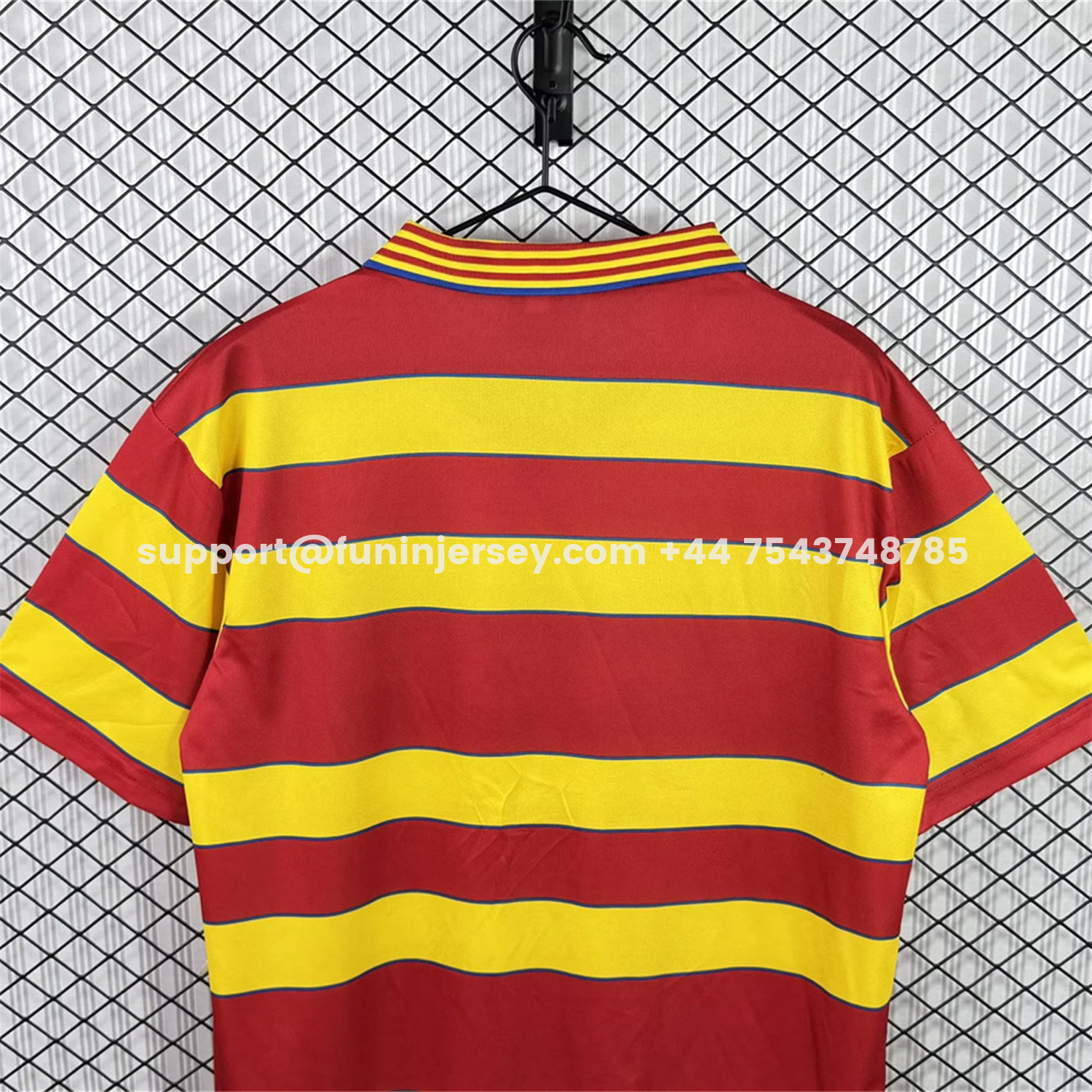Funinjersey-Retro RC Lens 1996-97 Home Jersey