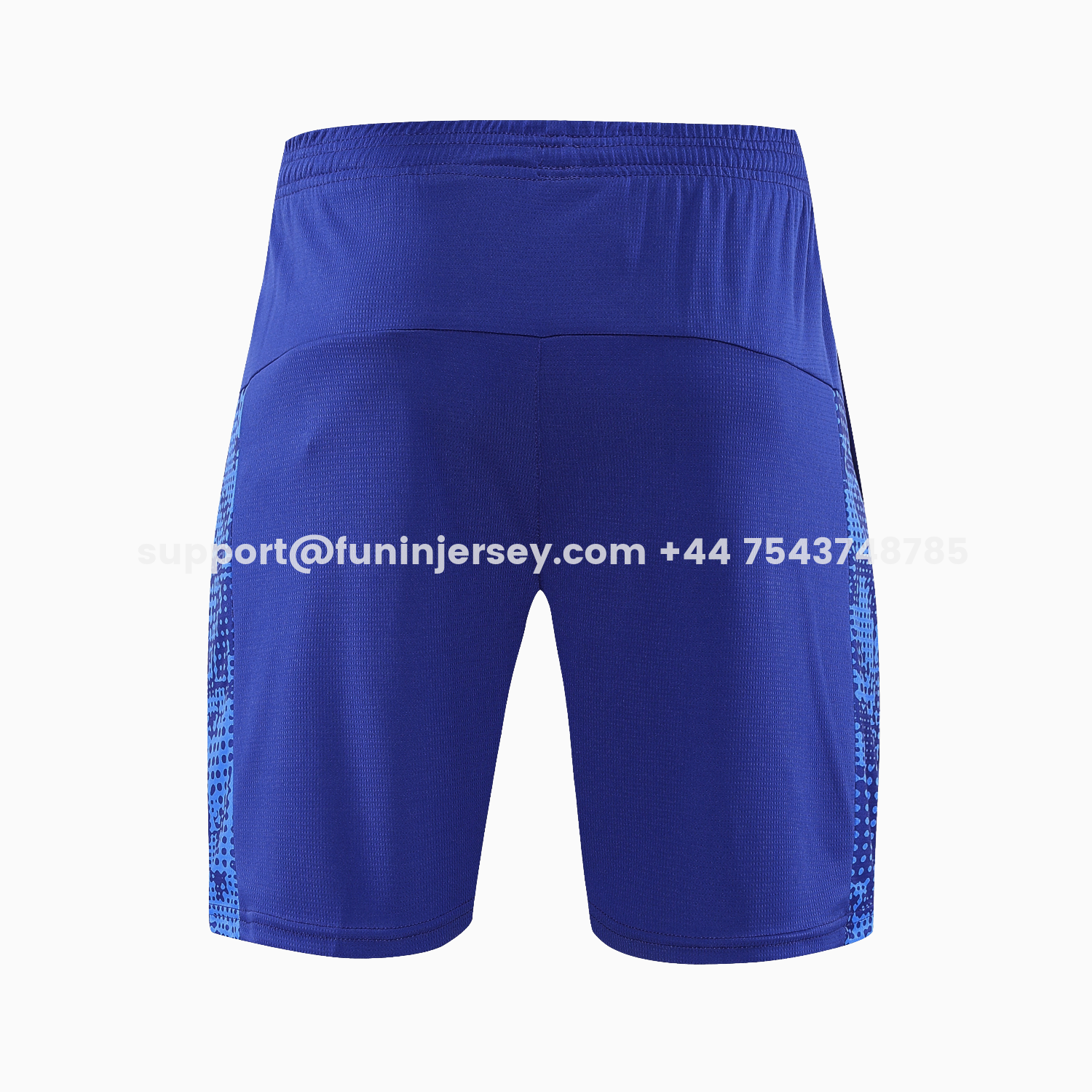 Funinjersey-RB Leipzig 25-26 Short-Sleeve Training Set - Blue Top & Blue Shorts