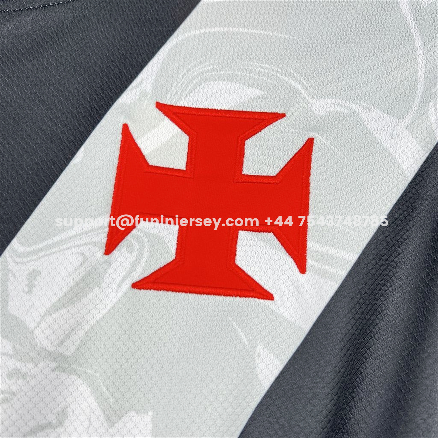 Funinjersey-Vasco da Gama 26-27 Home Jersey With All Sponsors - Fans Version