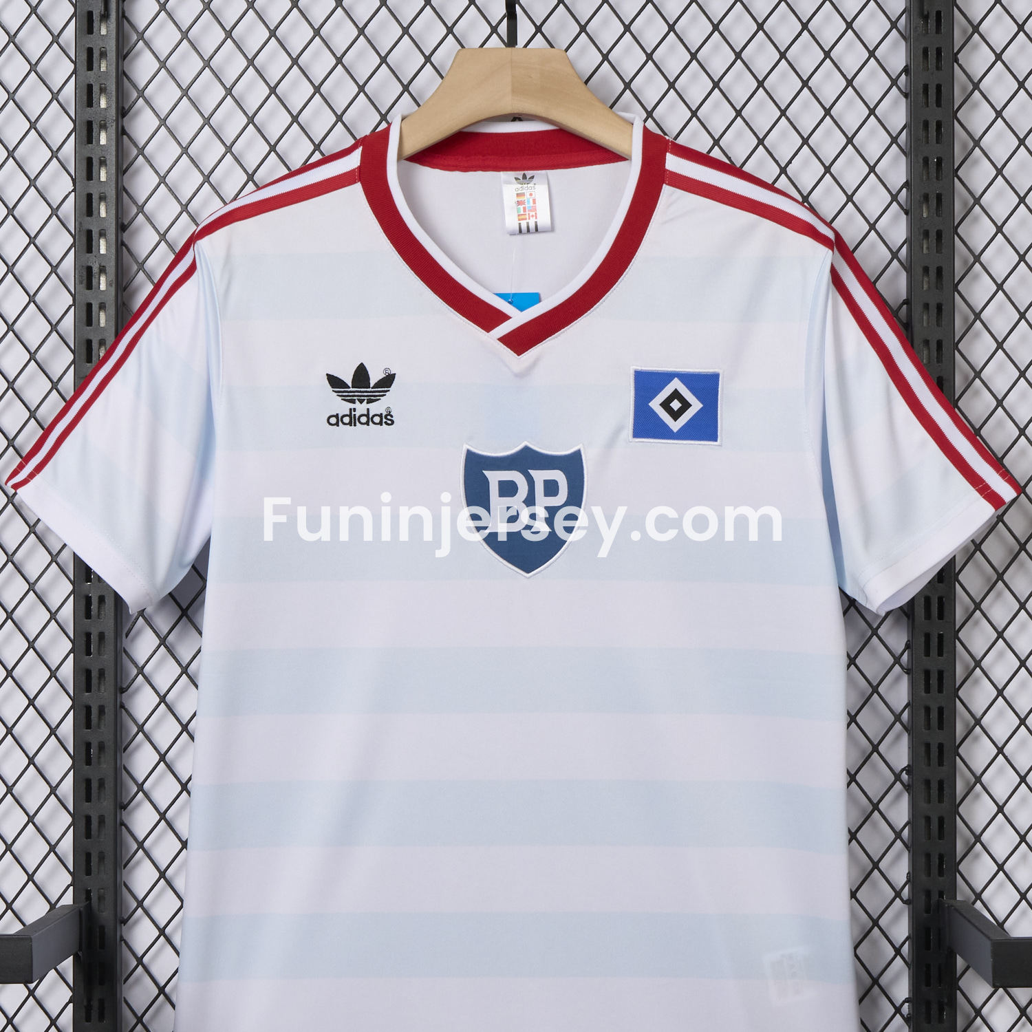 Funinjersey-Retro Hamburger SV 1986 Home Jersey