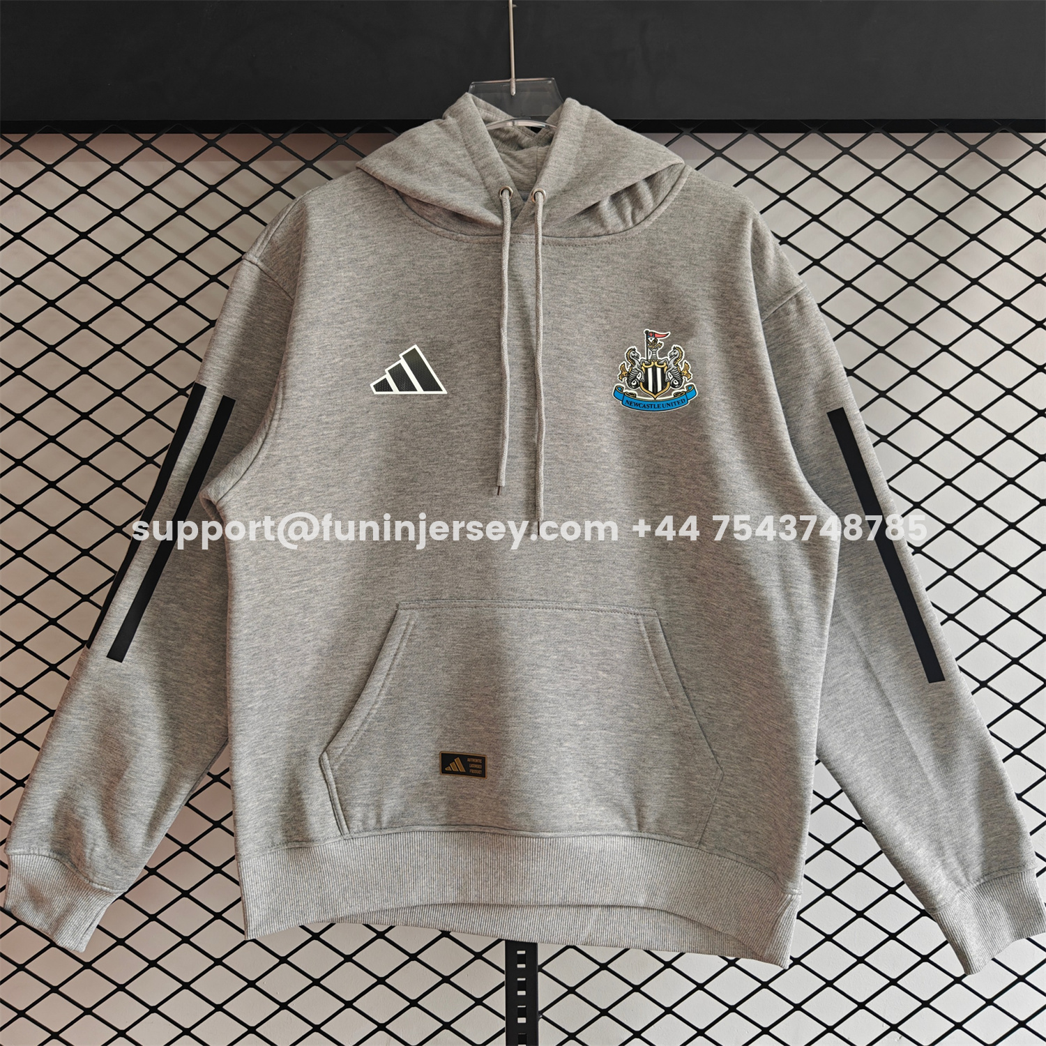 Funinjersey-Newcastle United 25-26 Home Unisex Pullover Hoodie