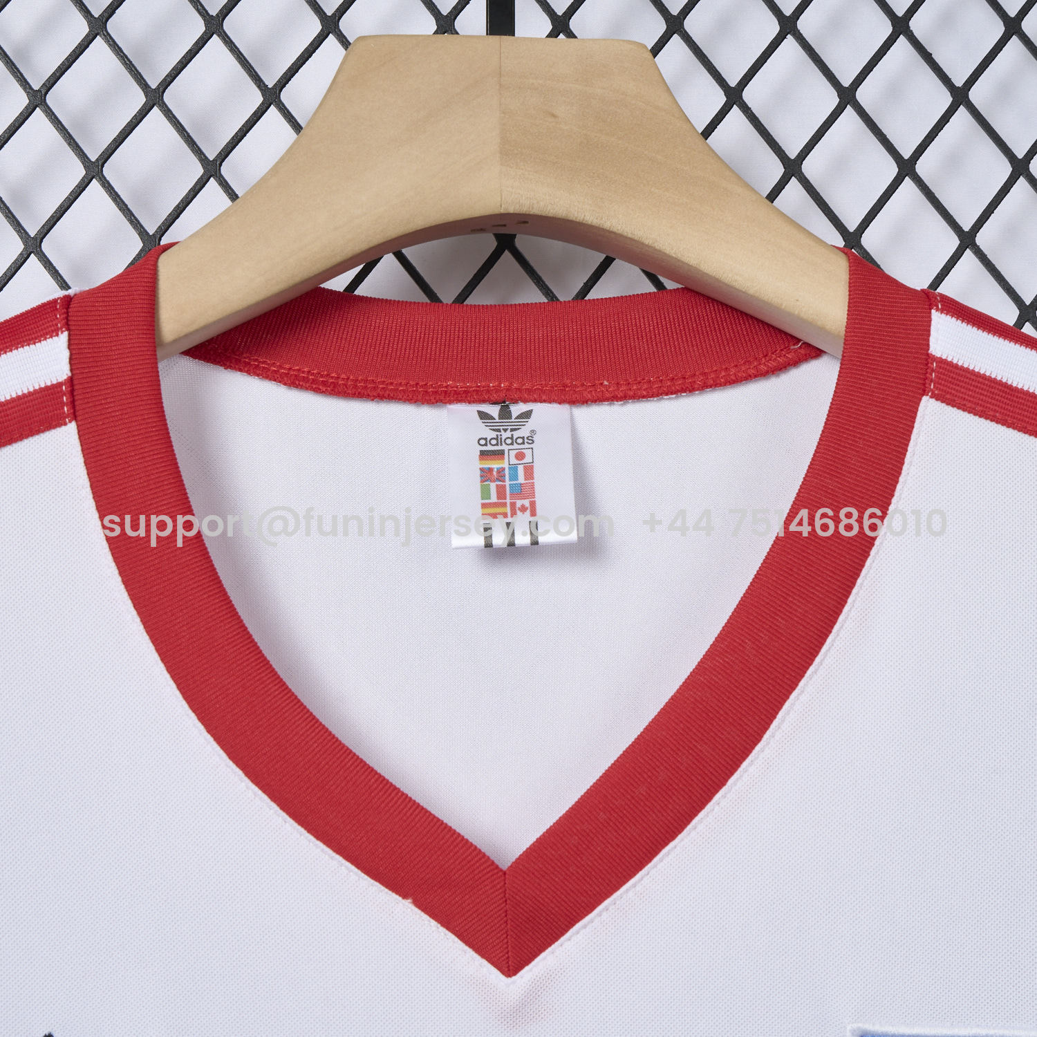 Funinjersey-Retro Hamburger SV 1988 Home Jersey