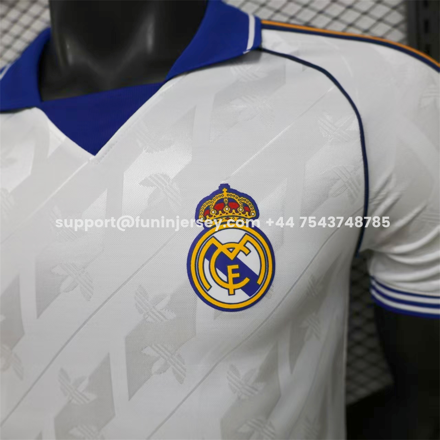 Funinjersey-Real Madrid 25-26 Retro Style White Special Jersey - Player Version