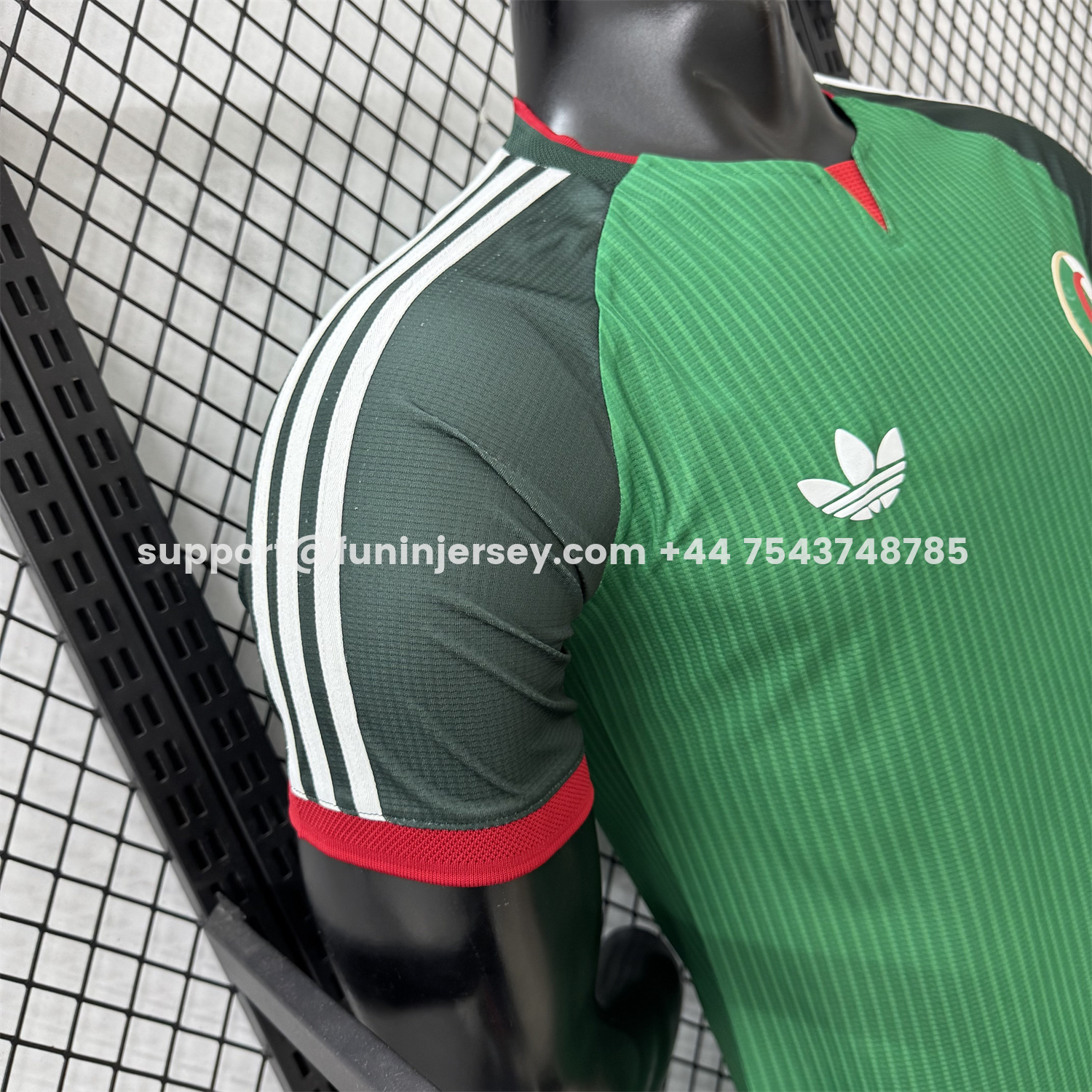 Funinjersey-Algeria 2026 Away Green Jersey - Player Version