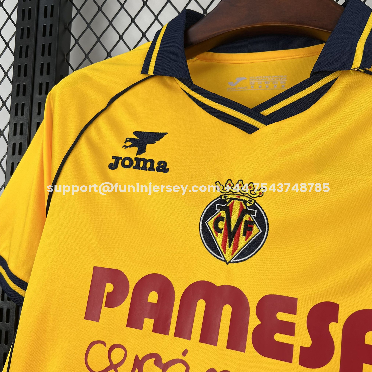 Funinjersey-Villarreal 25-26 Yellow With Black Trim Special Edition Jersey - Fans Version