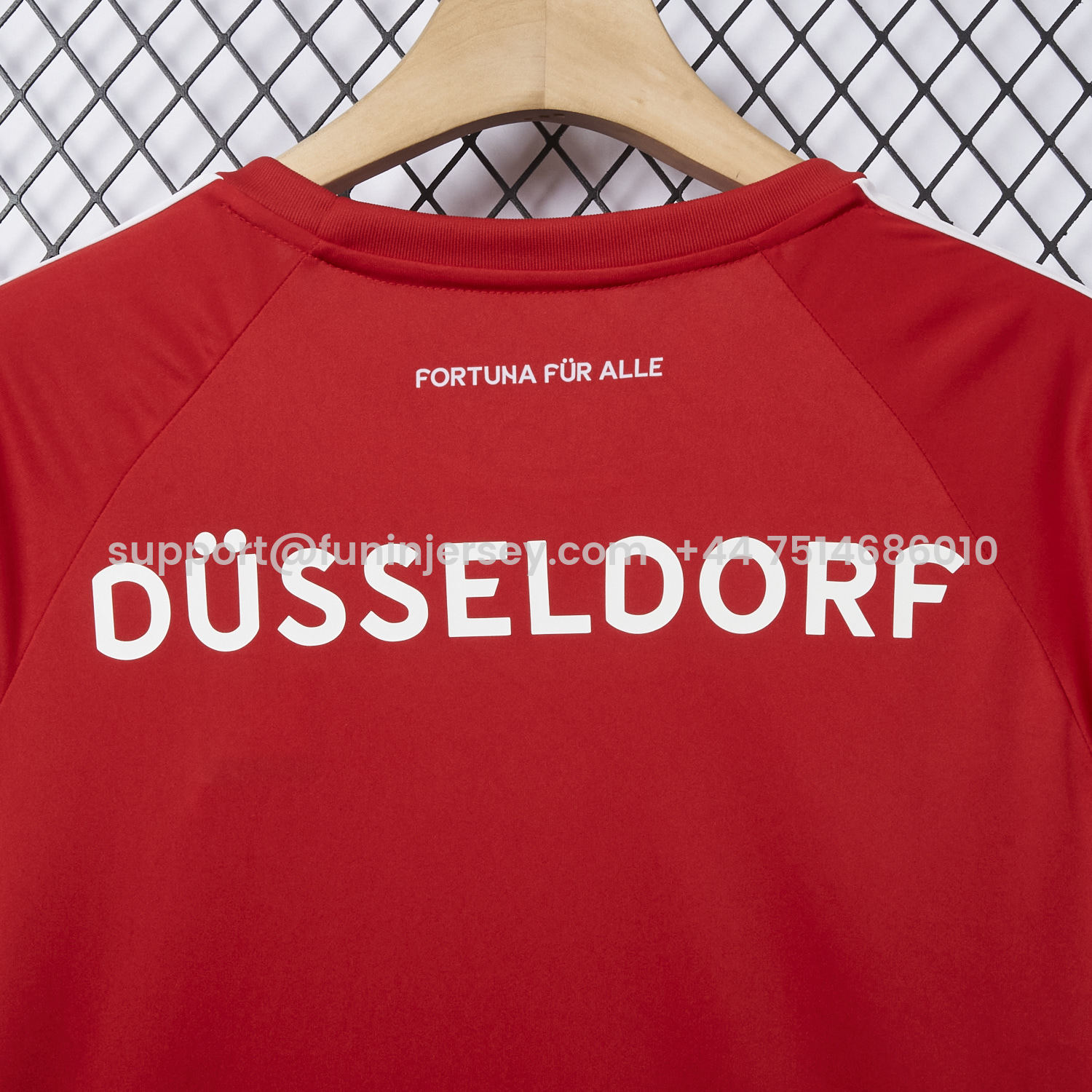 Funinjersey-Fortuna Düsseldorf 25-26 Home Jersey - Fans Version