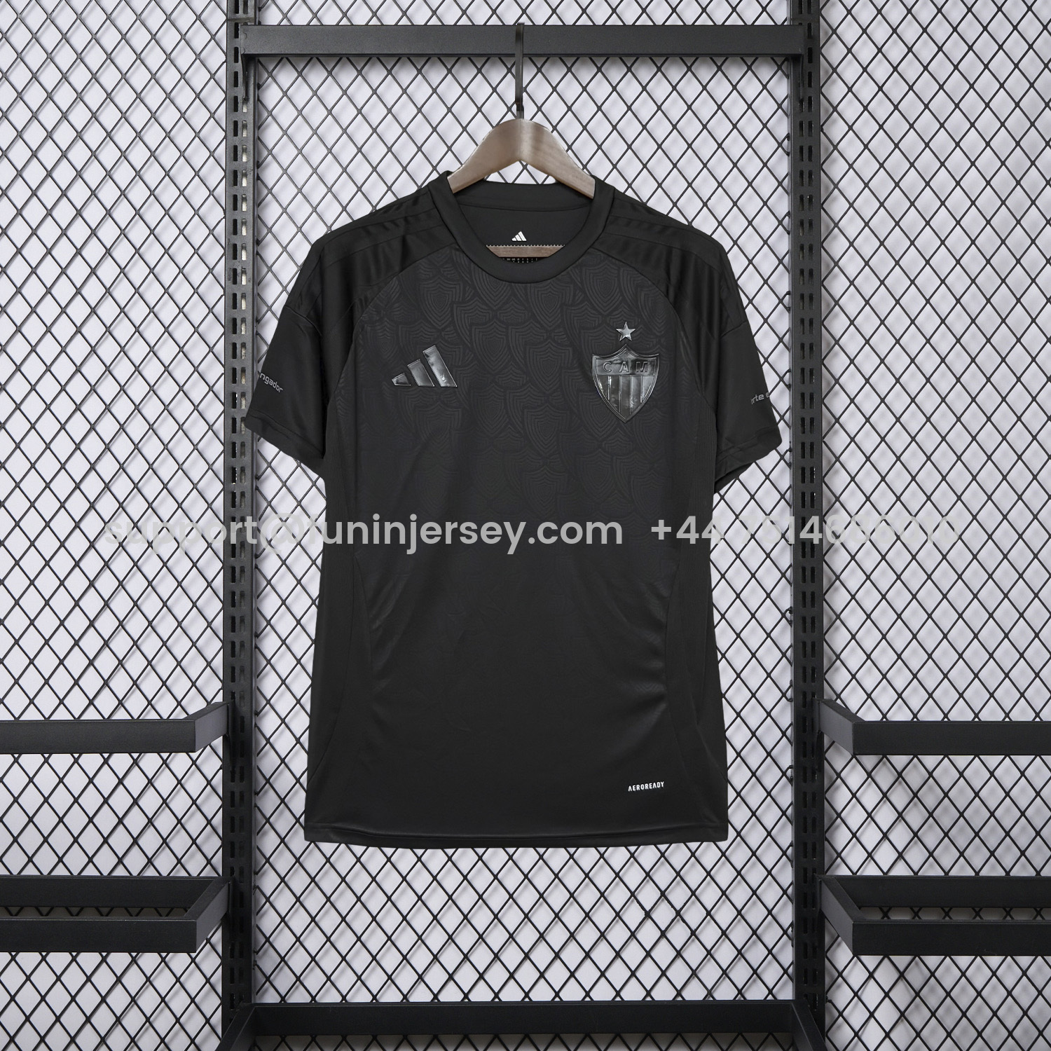 Funinjersey-Atletico Mineiro 25-26 Black Unsponsored Special Jersey - Fans Version