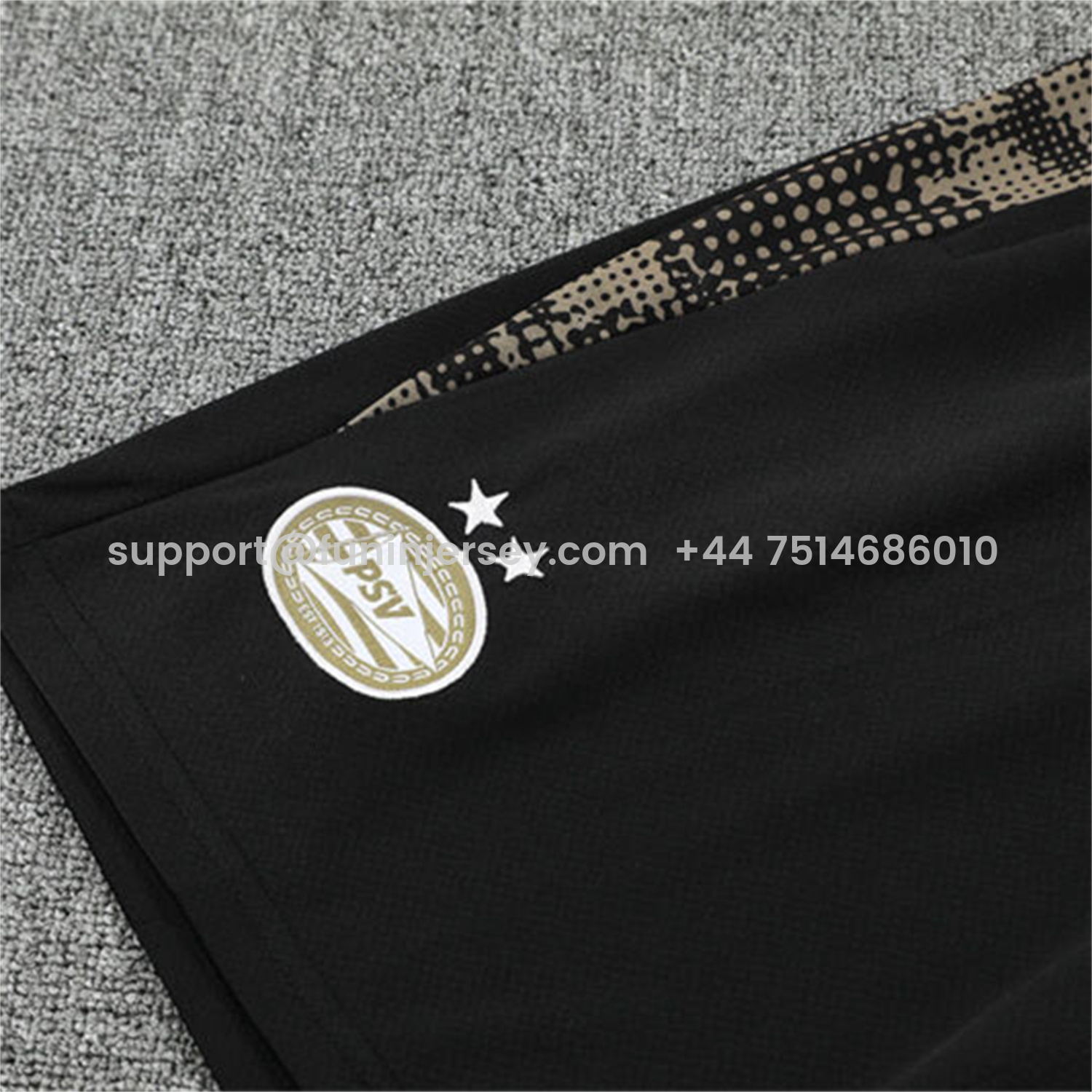 Funinjersey-PSV Eindhoven 25-26 Short-Sleeve Training Set - Army Green Top & Black Shorts