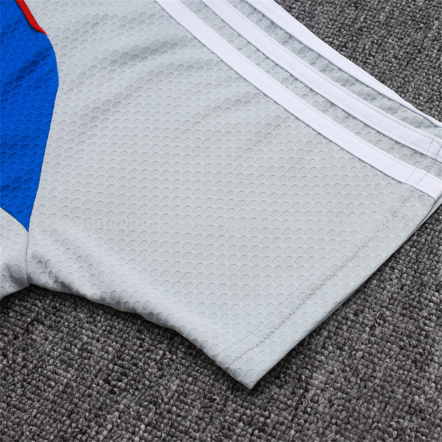 Funinjersey-Bayern Munich 25-26 Short-Sleeve Training Set - Grey Throwback Top & Shorts