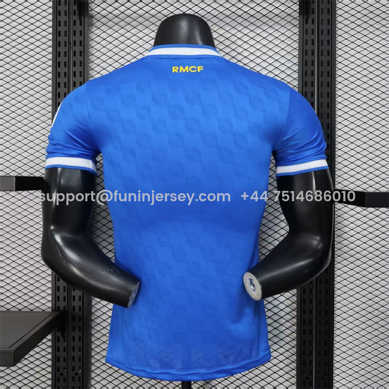 Funinjersey-Real Madrid 25-26 Third Blue Jersey - Player Version
